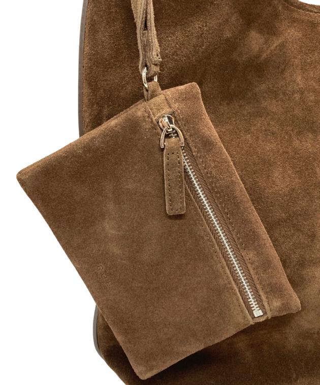 【美品】  ROH SEOUL / ローソウル | Pulpy hobo bag Suede スエード ホーボーバッグ | Umber | レディース ROH SEOUL STORE - Mini Pulpy hobo bag Suede Umber - ROH SEOUL