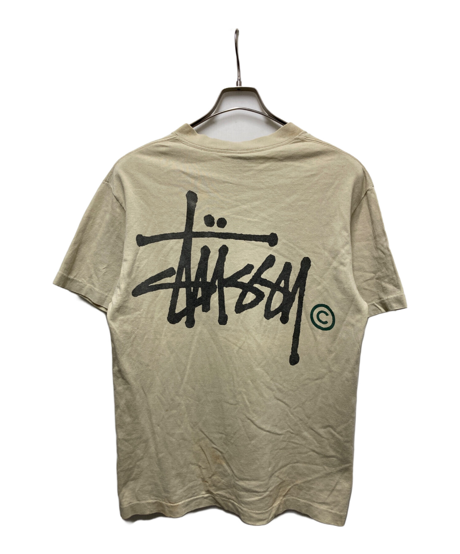 80s STUSSY 初期タグ プリントTシャツ ショーン・ステューシー 本人期 中古・古着通販】stussy (ステューシー) 80sショーンフォントロゴ