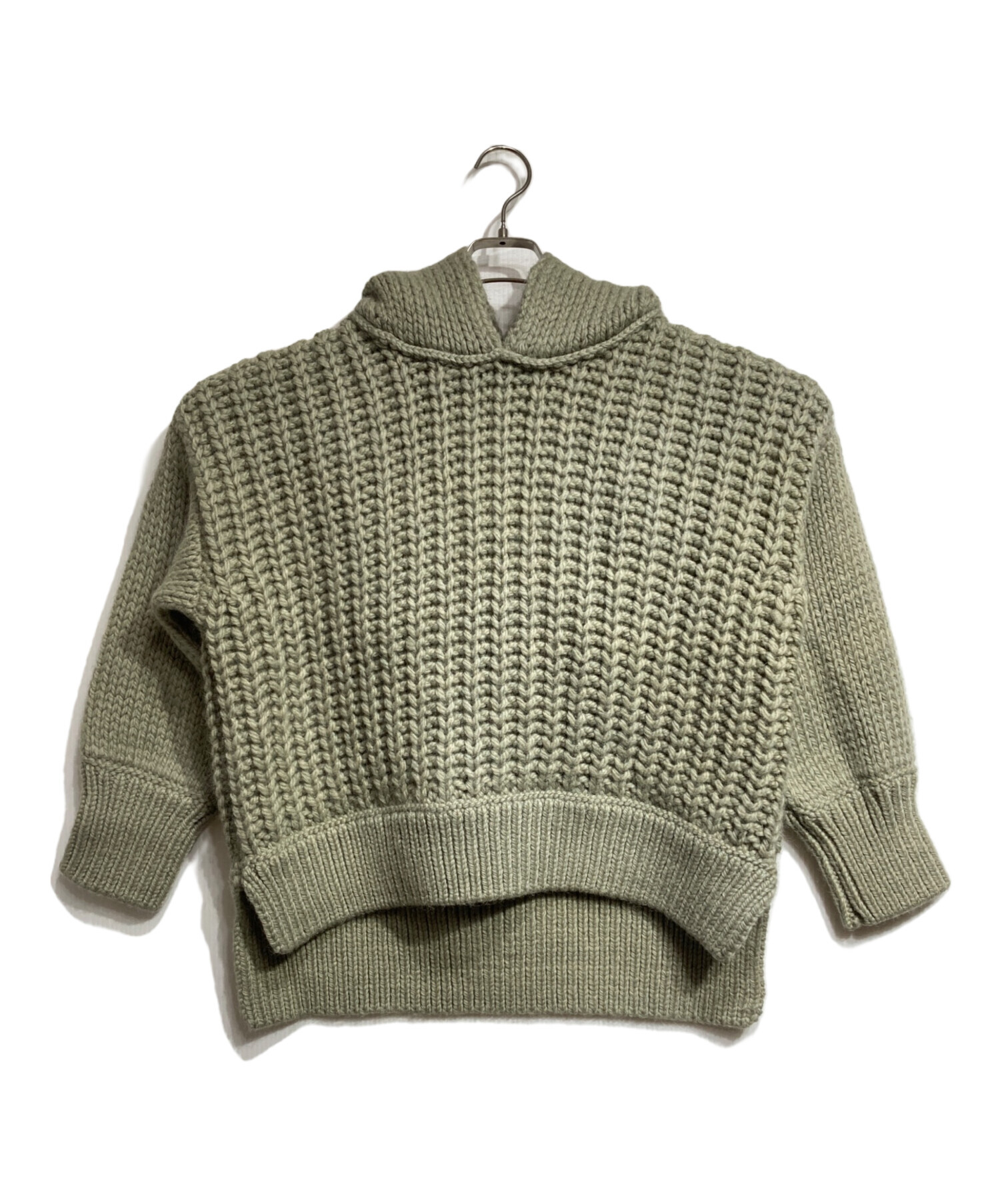 FENDI フェンディ/レースニット/Aランク/82【中古】 中古・古着通販】FENDI (フェンディ) フードジップデザイン ウール