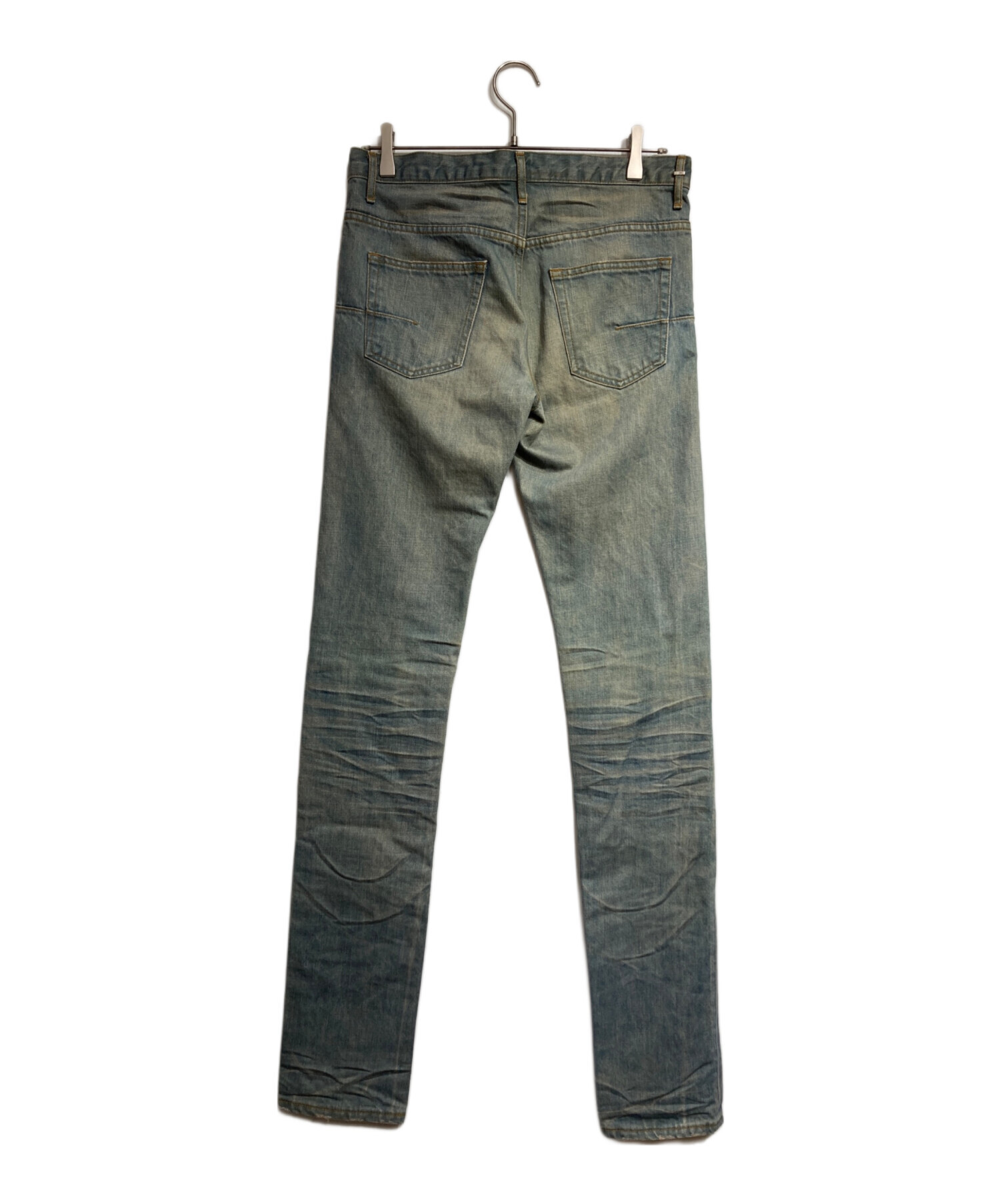 Dior Homme ディオールオム　28インチ　メンズストレッチパンツ 中古・古着通販】DIOR HOMME (ディオール オム) Strip アイスブルー