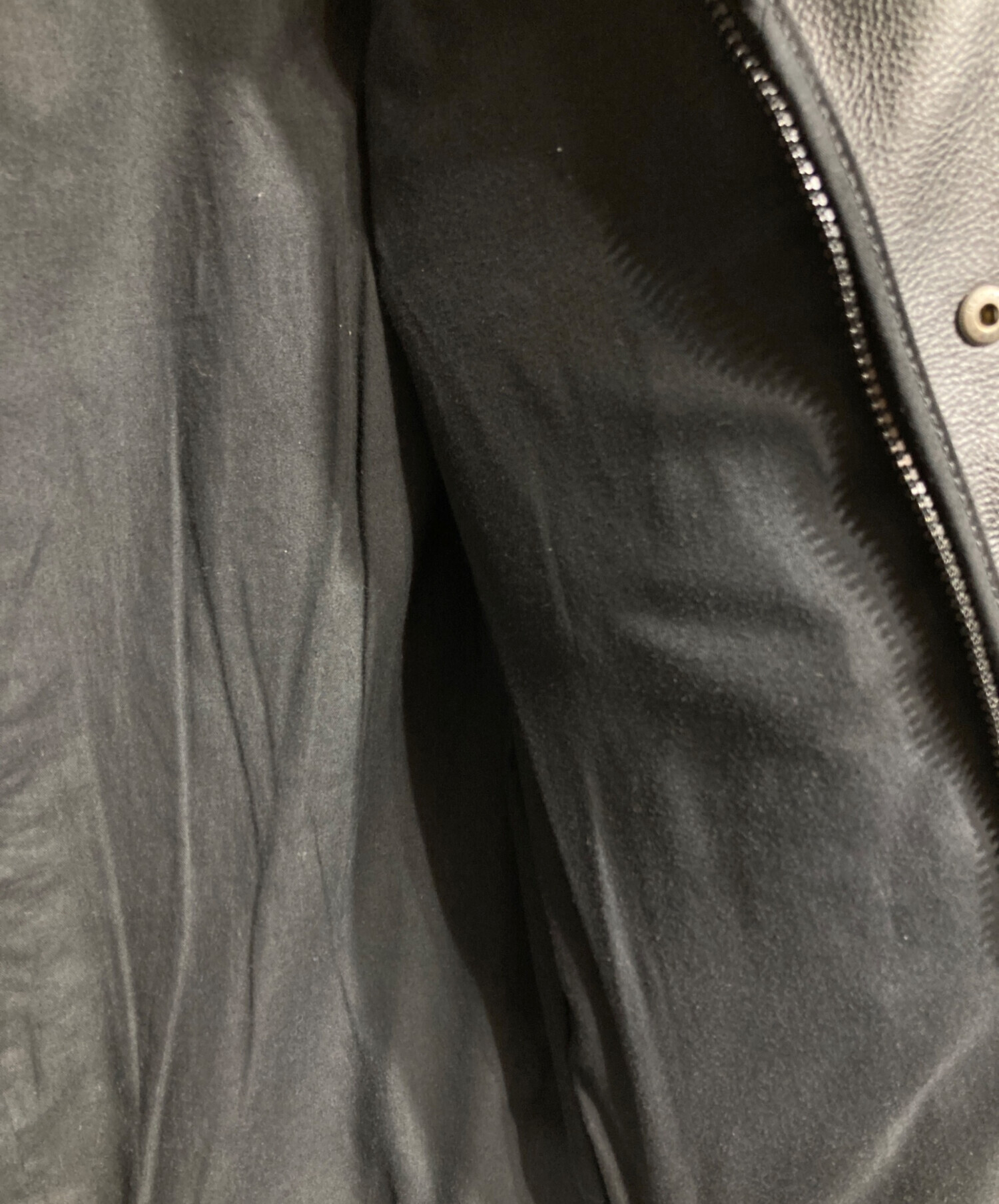中古・古着通販】VANSON (バンソン) シングルライダースジャケット