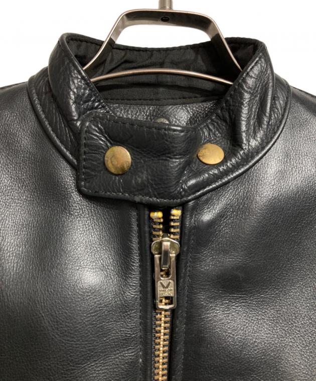 中古・古着通販】VANSON (バンソン) シングルライダースジャケット