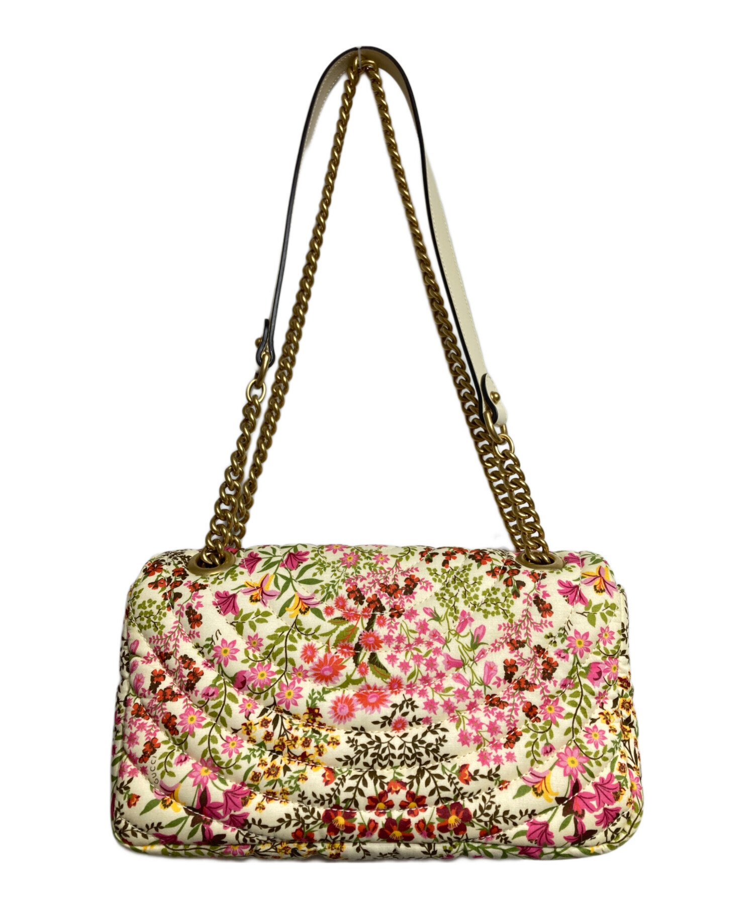 中古・古着通販】GUCCI (グッチ) フローラルショルダーバッグ/Floral