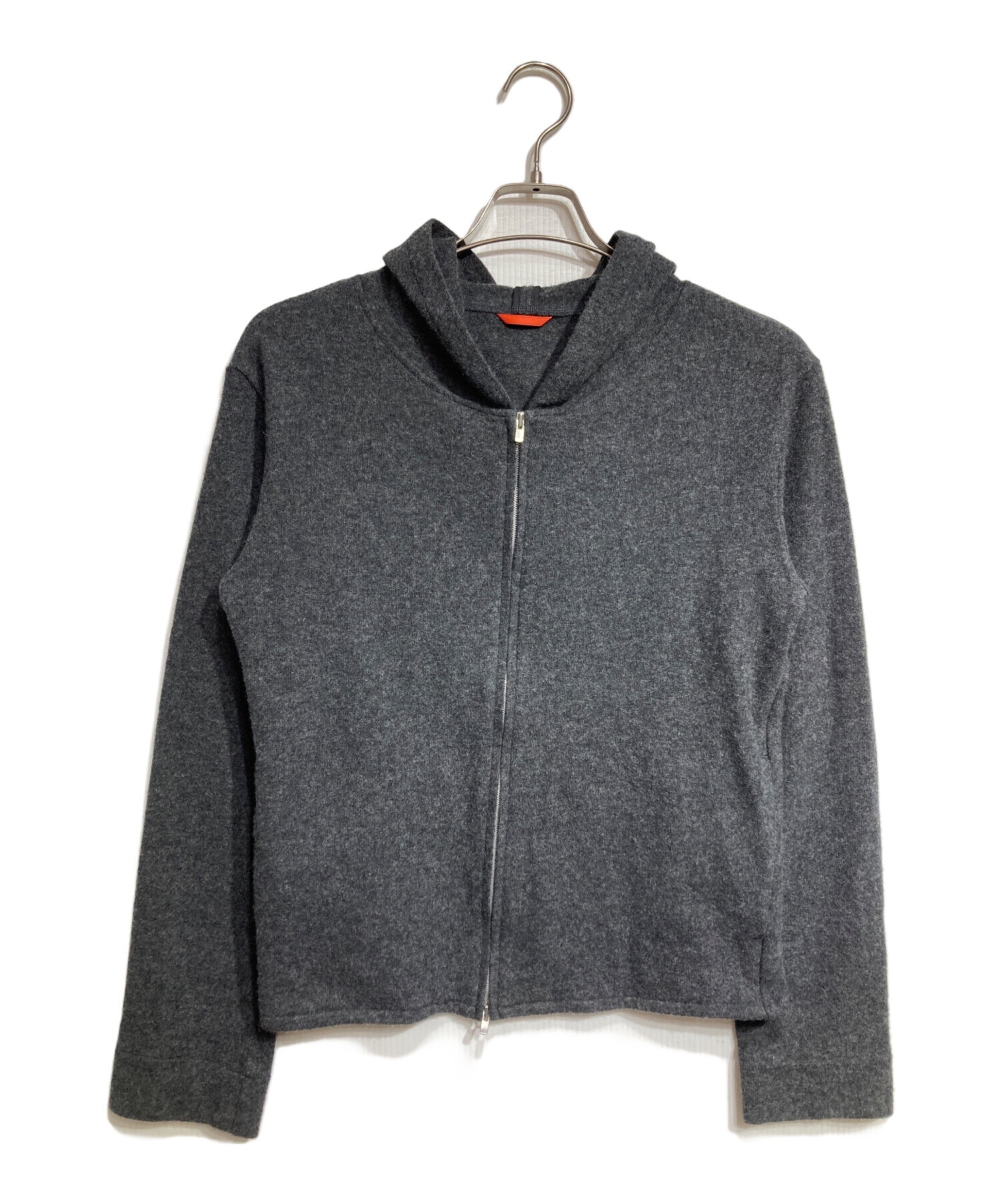 ア*ナ様 ※21日まで　美品　ntrul zip knit hoodie サイズ 中古・古着通販】NTRUL (ニュートラル) zip knit hoodie/ グレー