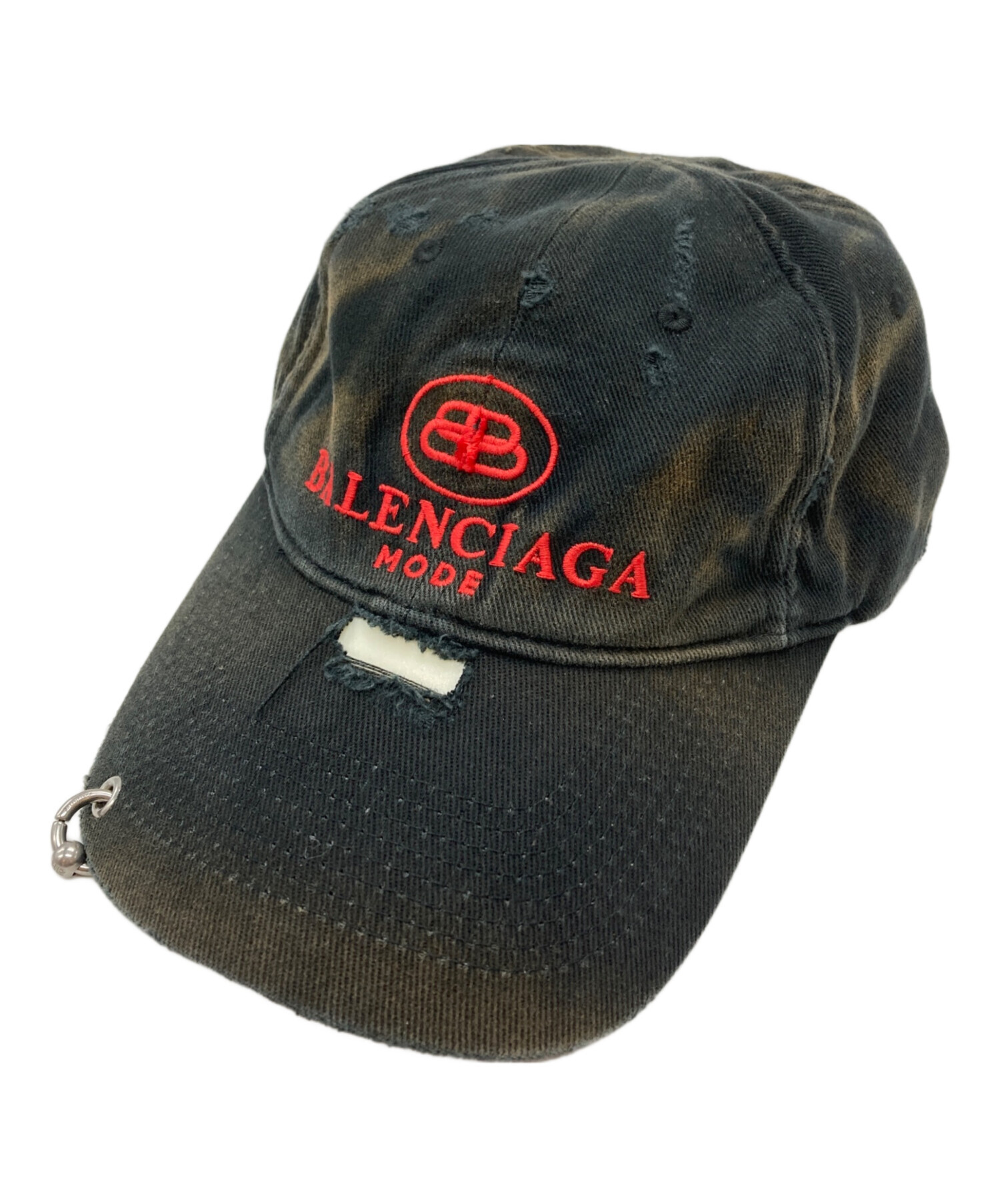 中古・古着通販】BALENCIAGA (バレンシアガ) Destroyed Piercing BB