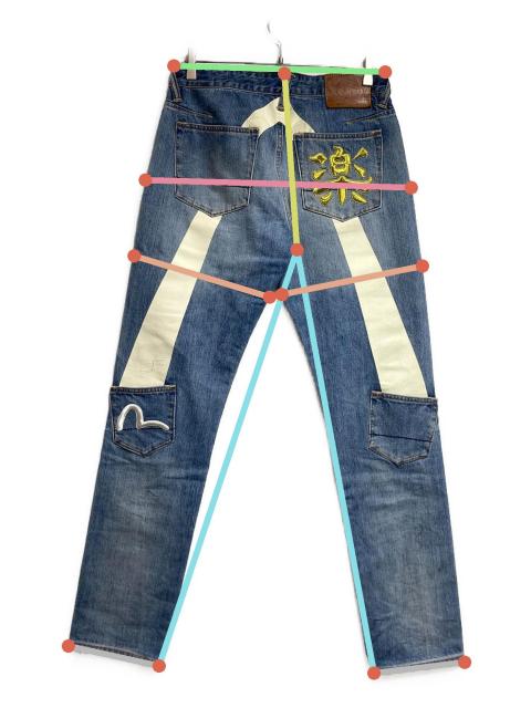 ど*お様 EVISU ダブル大黒プリント キャロットフィット セルビッジ 34 3016009928358352_drawn_1329.jpeg