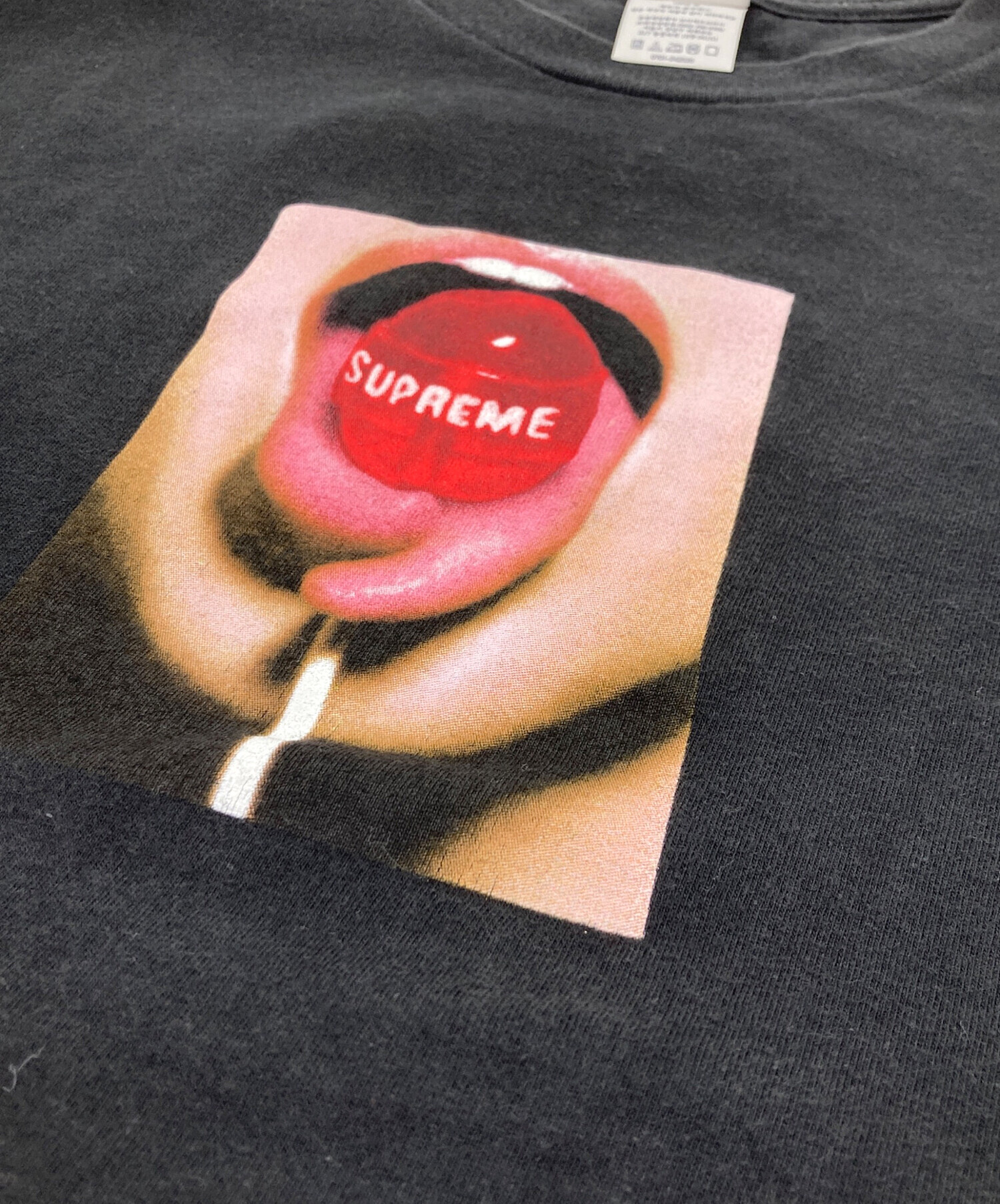 中古・古着通販】SUPREME (シュプリーム) LOLLIPOP TEE ブラック 
