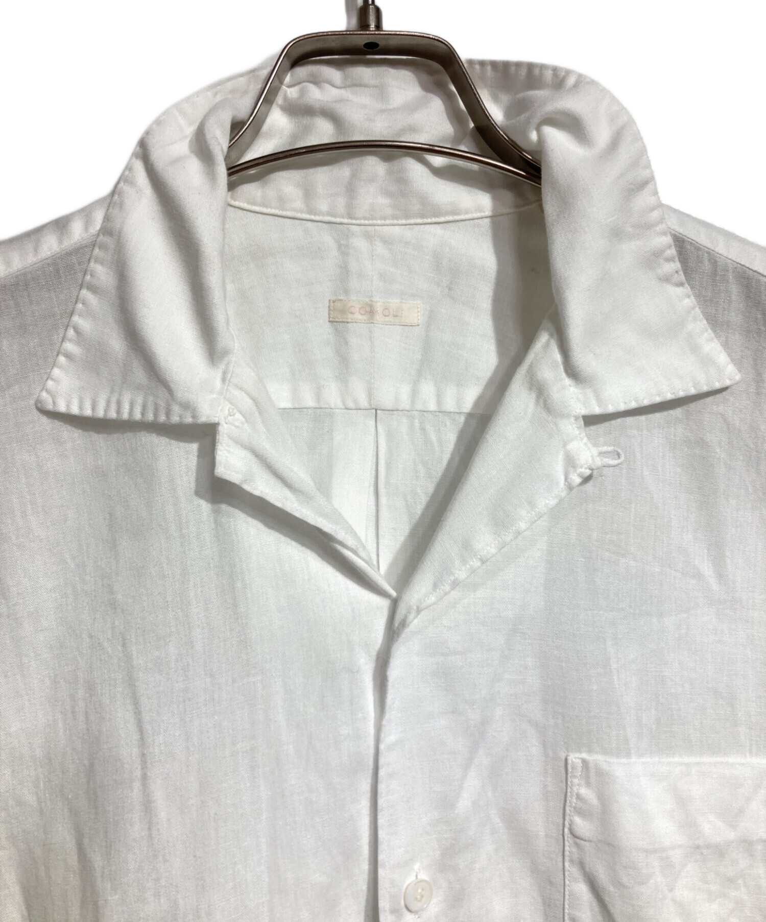 中古・古着通販】COMOLI (コモリ) ベタシャンオープンカラーシャツ 