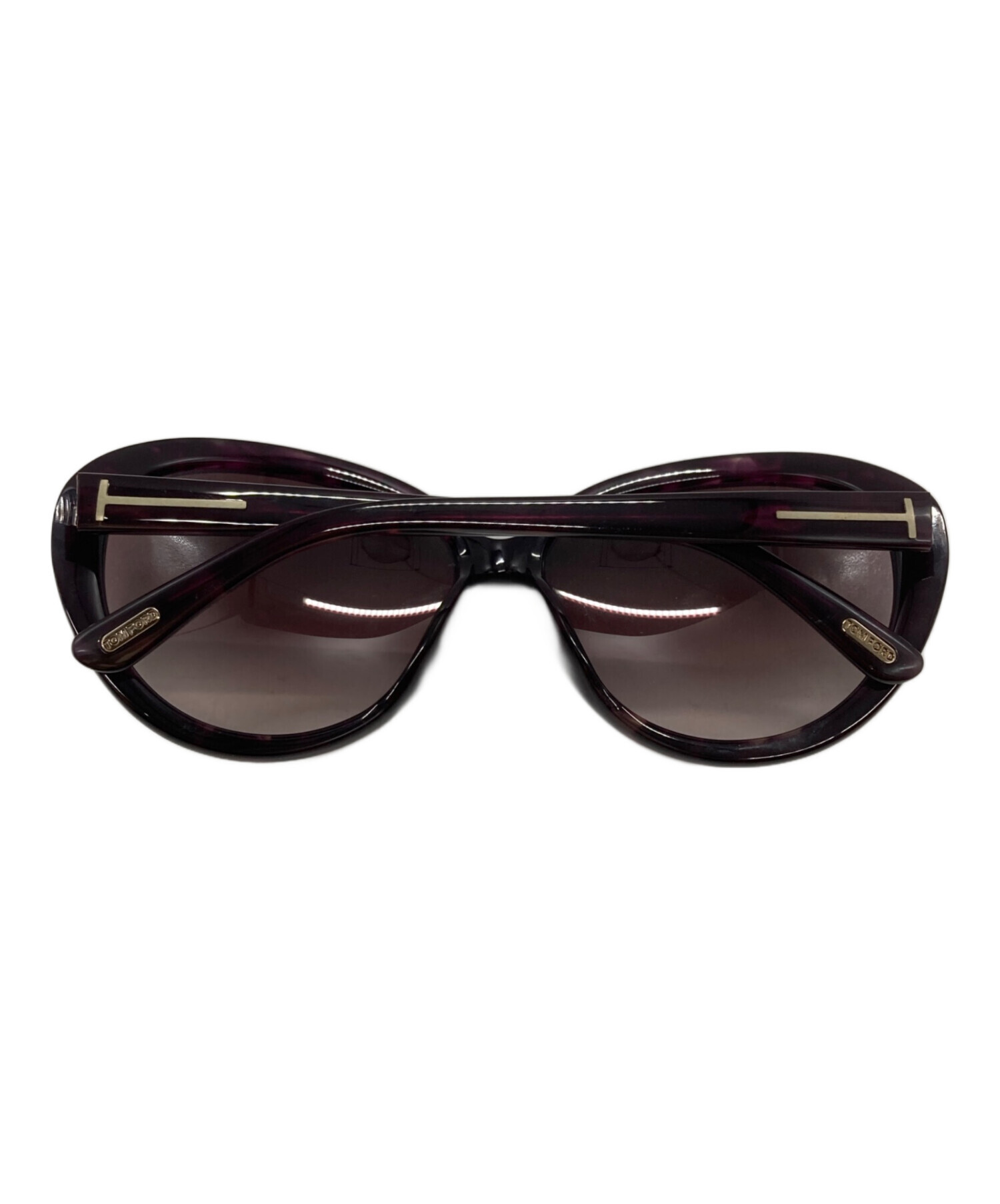 TOM FORD サングラス　パープル　ブラウン　トムフォード　箱付き　y2k 中古・古着通販】TOM FORD (トムフォード) サングラス/Sunglasses