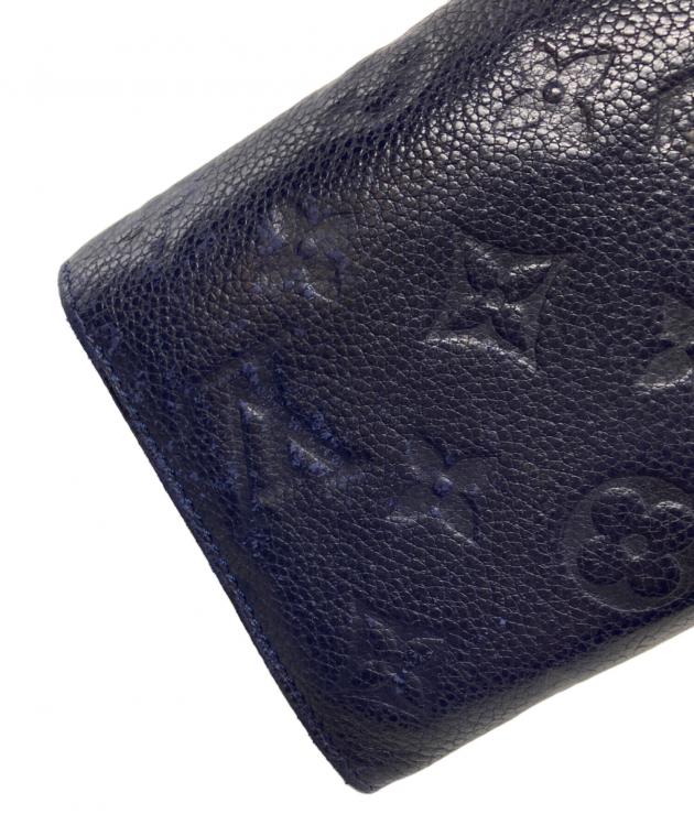 LOUIS VUITTON 長財布 ネイビー H.I刻印 中古・古着通販LOUIS VUITTON 