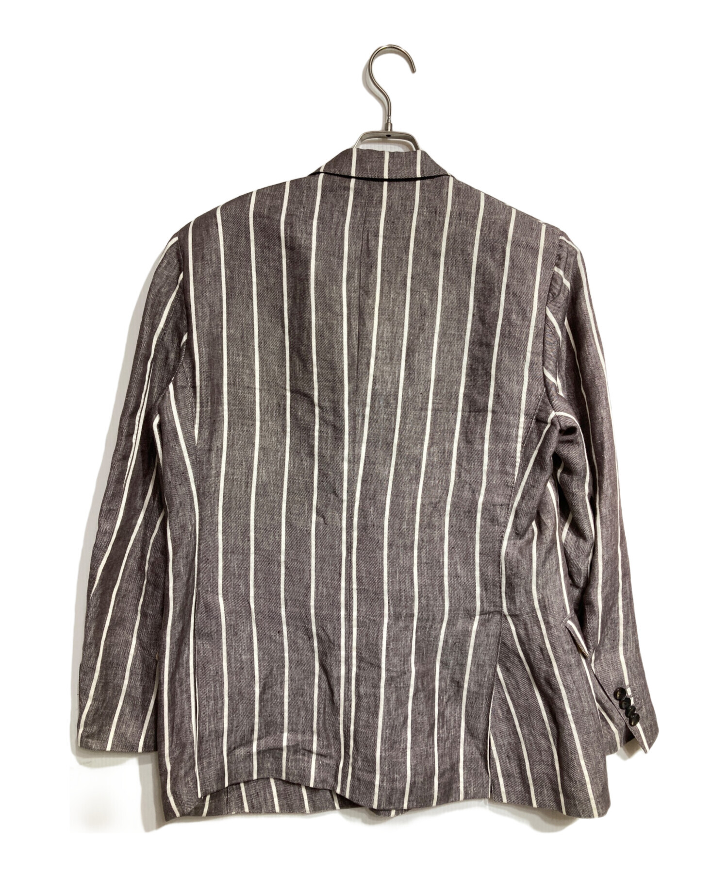 中古・古着通販】LARDINI (ラルディーニ) リネンストライプダブル