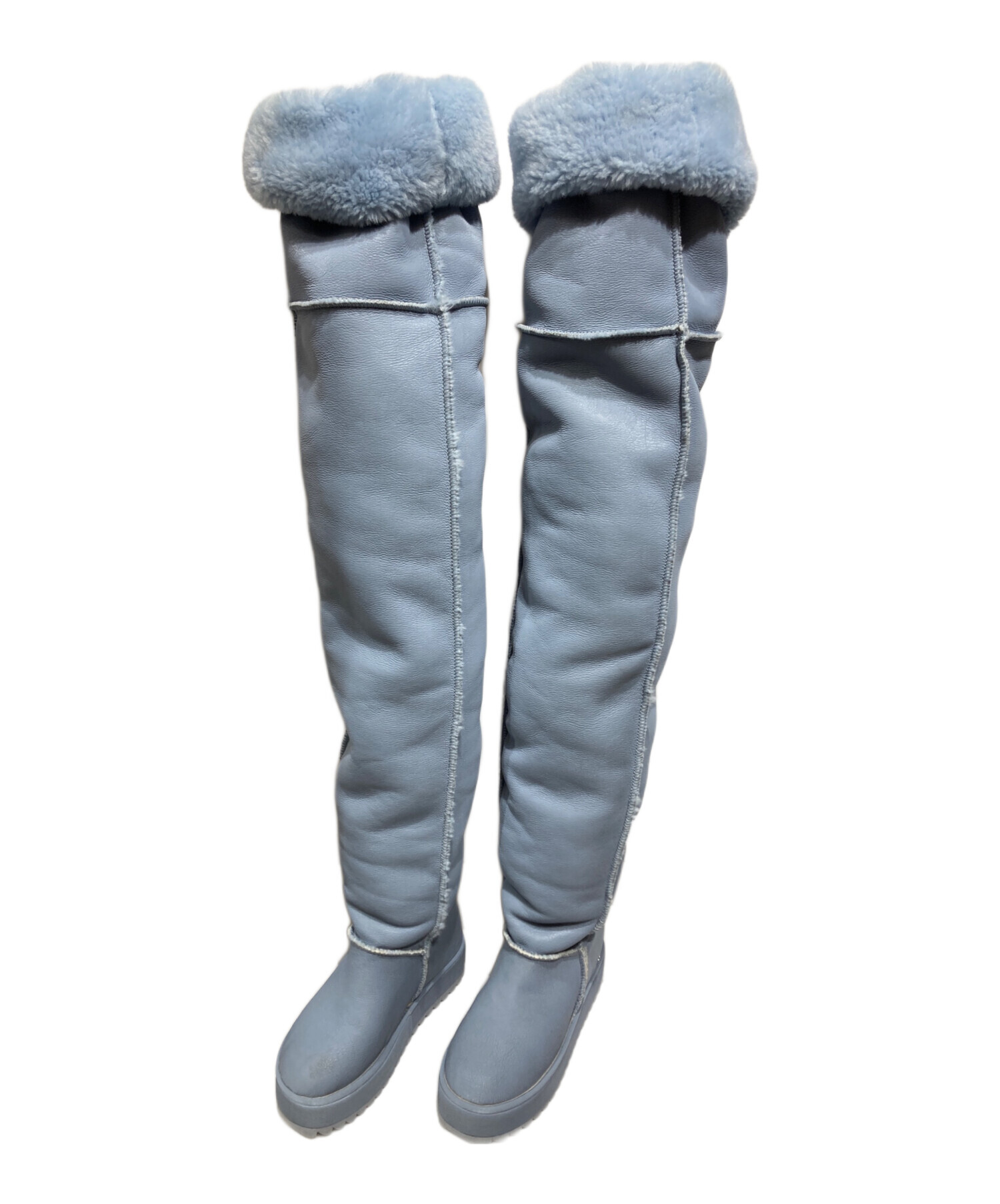 y2k 激レア ロングブーツ jadedlondon yello diesel 中古・古着通販】YELLO (イエロ) ムートンロングブーツ/Sheepskin long