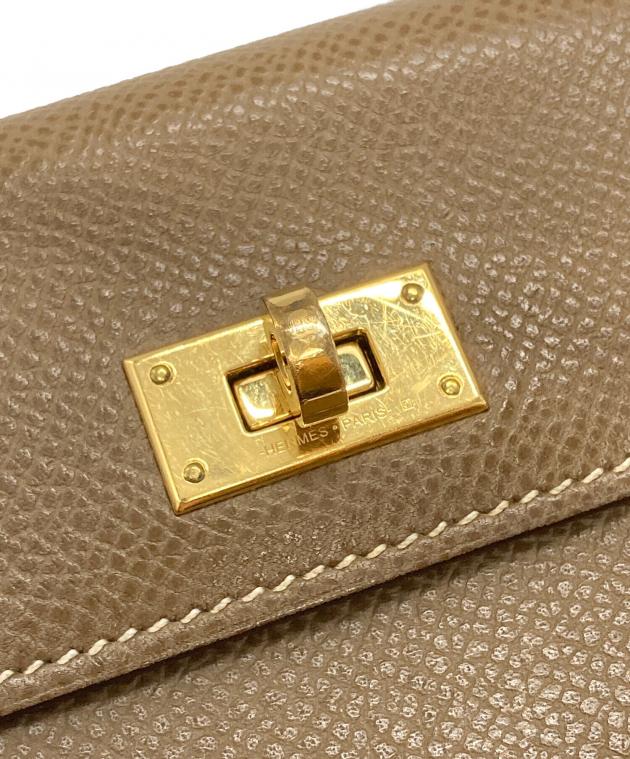 中古・古着通販】HERMES (エルメス) ケリー・ポケットコンパクト/Kelly 中古・古着通販】HERMES (エルメス) ケリー・ポケットコンパクト/Kelly