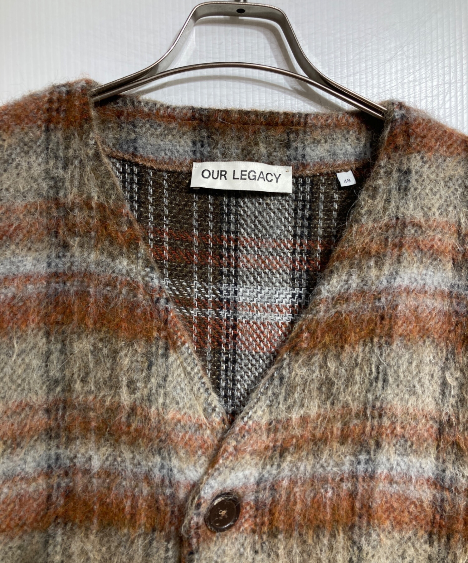 中古・古着通販】OUR LEGACY (アワーレガシー) AMENT CHECK MOHAIR