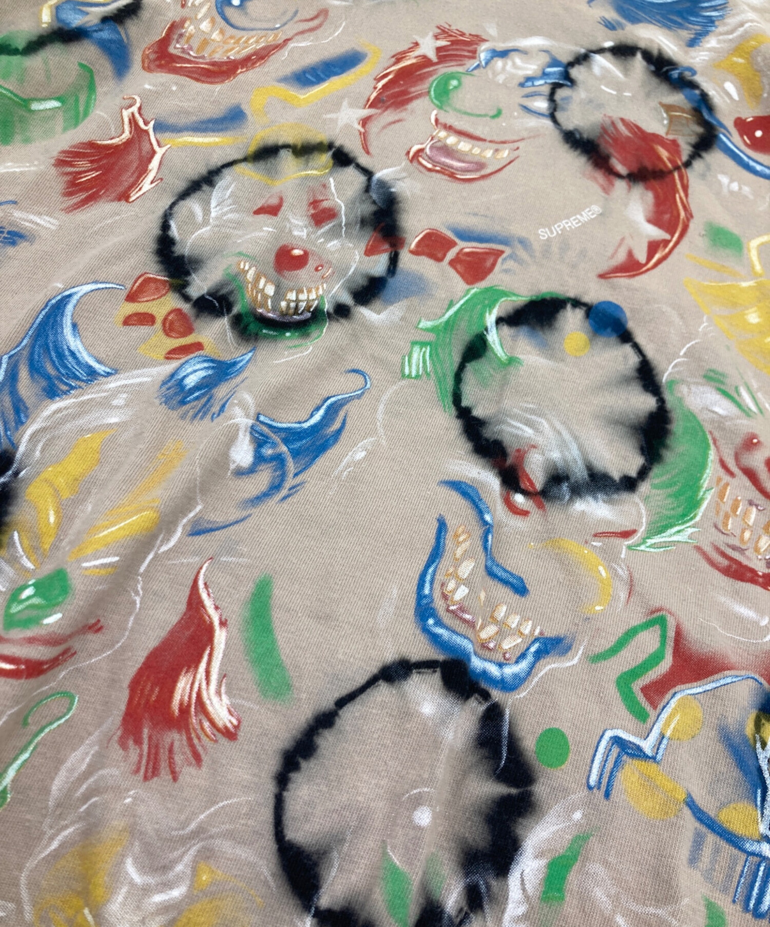 中古・古着通販】Supreme (シュプリーム) Clowns Tee ベージュ サイズ 