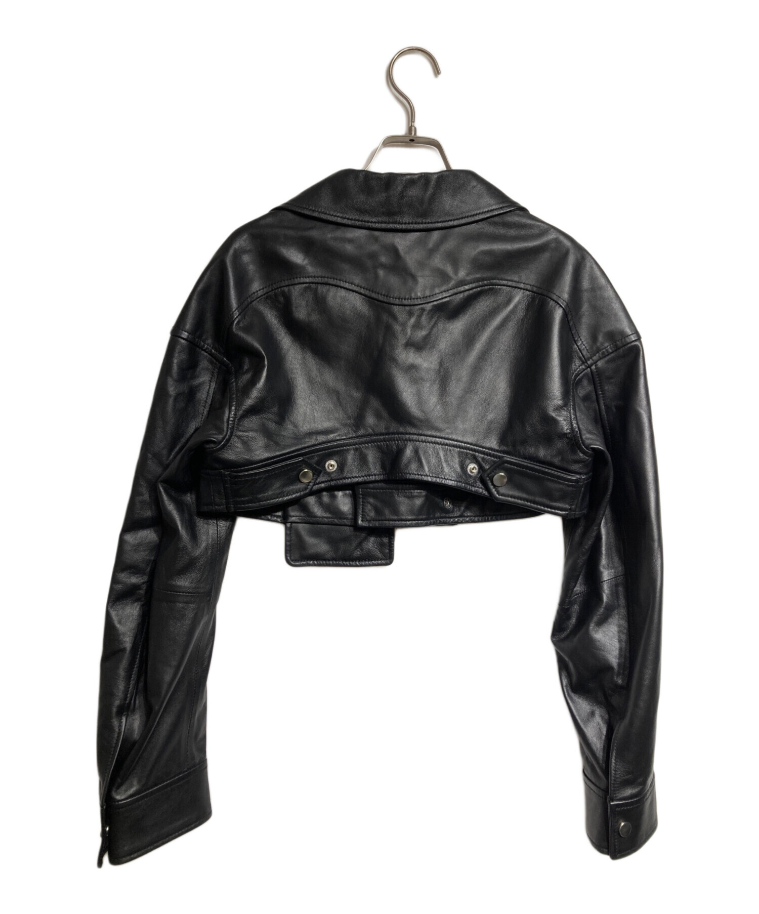 中古・古着通販】UN3D. (アンスリード) SHORT LEATHER RIDERS