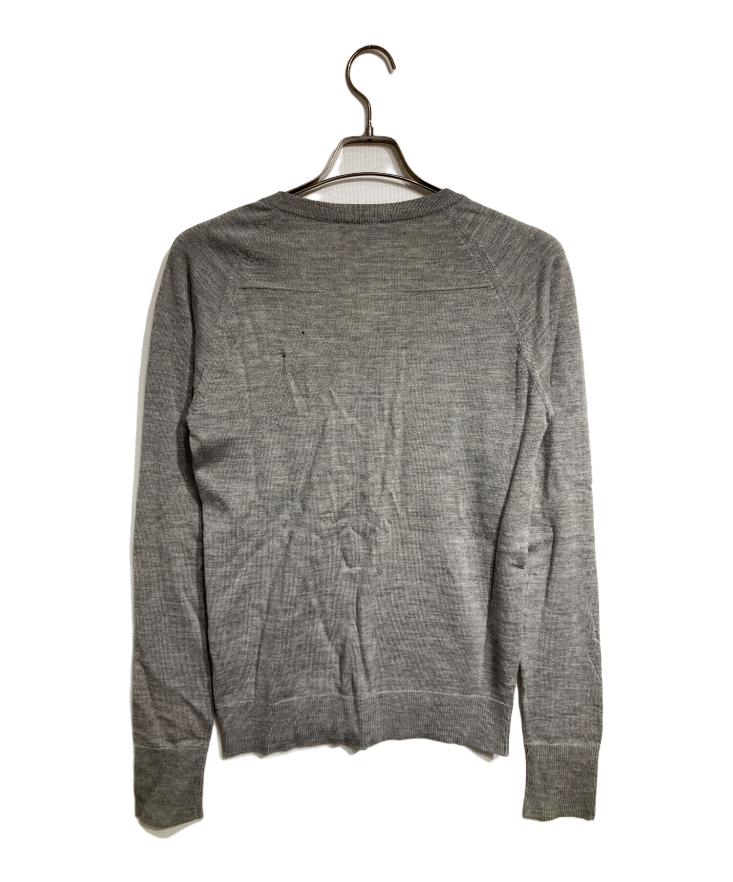 Dior homme 爪痕ニット 中古・古着通販】Dior Homme (ディオール オム) 爪痕クラッシュ加工V
