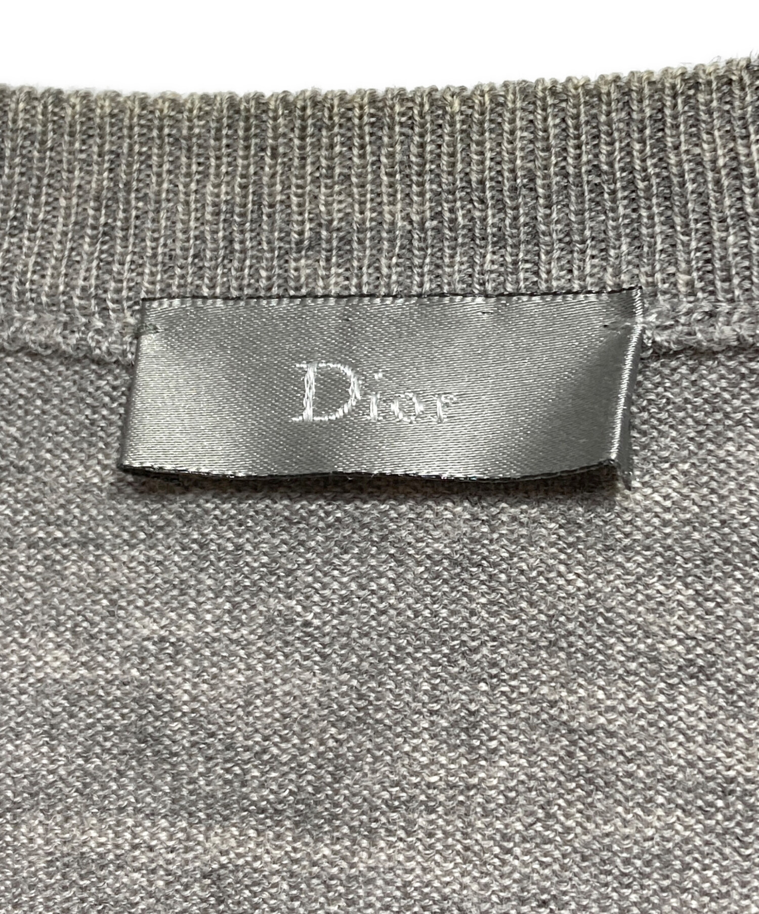 中古・古着通販】Dior Homme (ディオール オム) 爪痕クラッシュ加工V