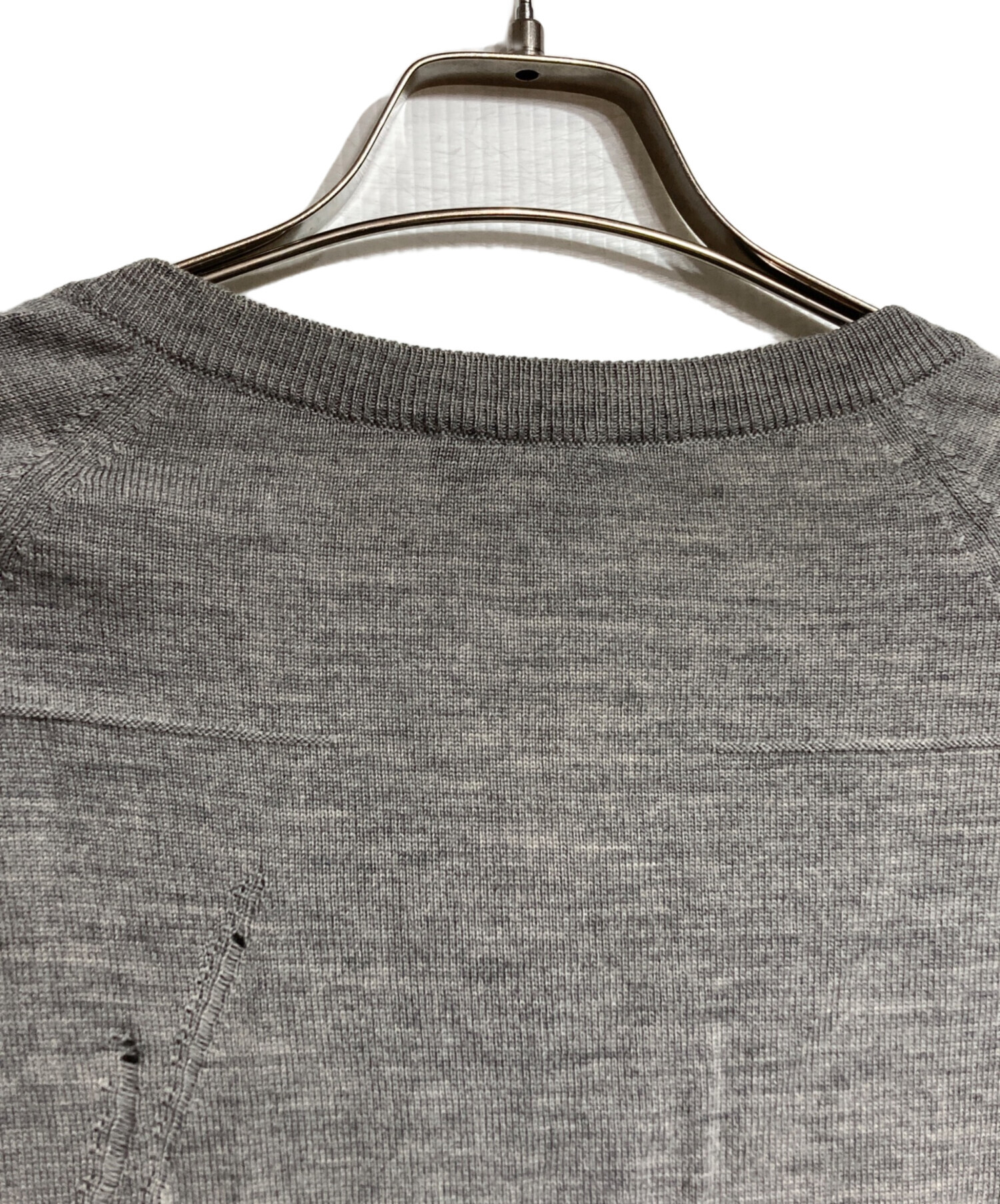 中古・古着通販】Dior Homme (ディオール オム) 爪痕クラッシュ加工V