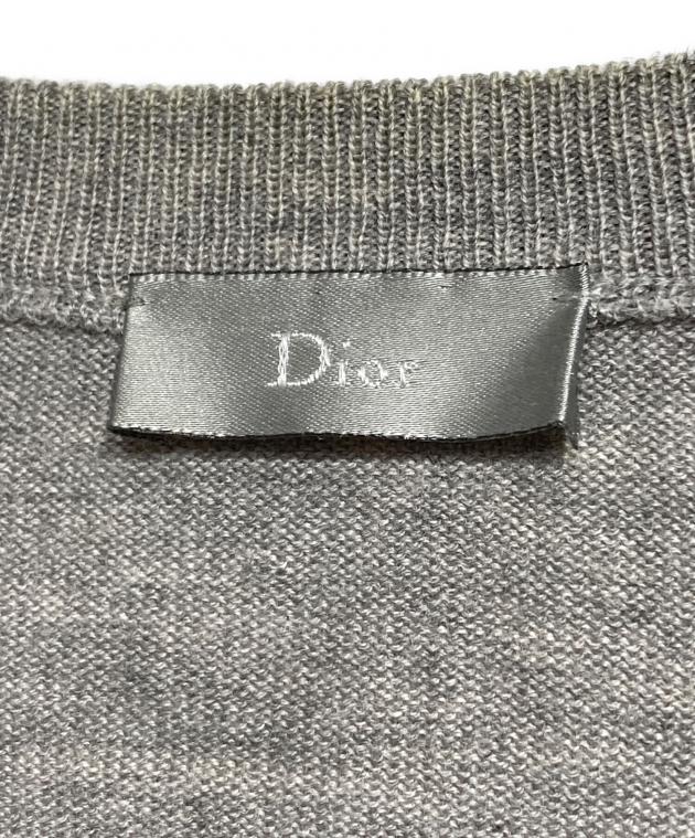 中古・古着通販】Dior Homme (ディオール オム) 爪痕クラッシュ加工V