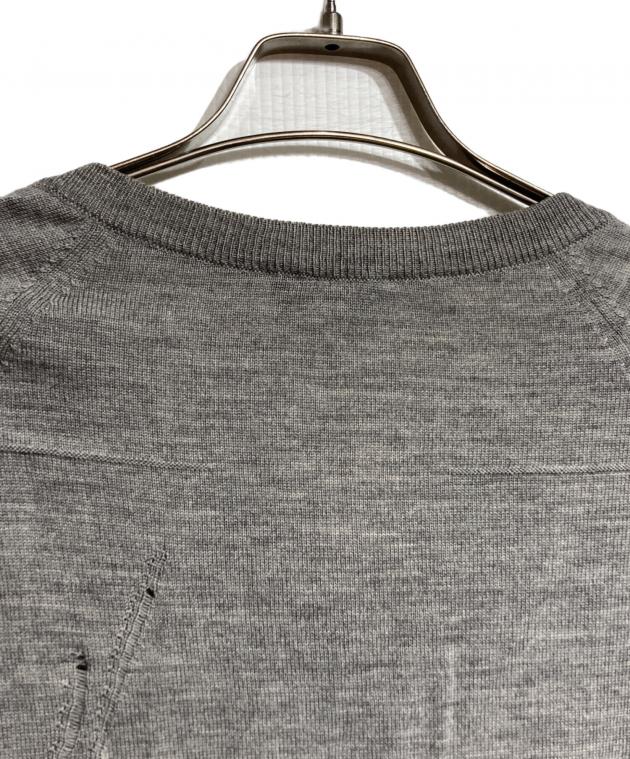 中古・古着通販】Dior Homme (ディオール オム) 爪痕クラッシュ加工V