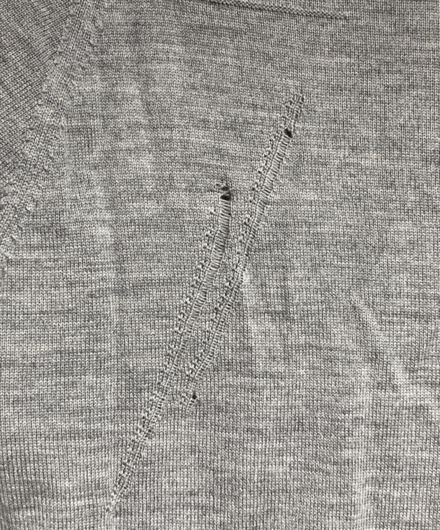 中古・古着通販】Dior Homme (ディオール オム) 爪痕クラッシュ加工V