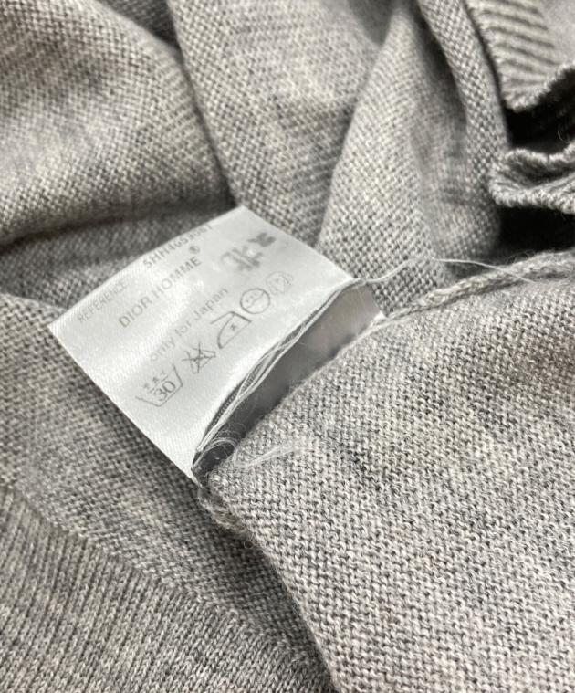 中古・古着通販】Dior Homme (ディオール オム) 爪痕クラッシュ加工V