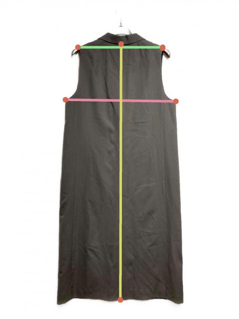 アパルトモン購入 リトローヴ 25SS ファインウールロングベスト 中古・古着通販】RETROVE (リトローヴ) FINE WOOL LONG VEST/ファイン