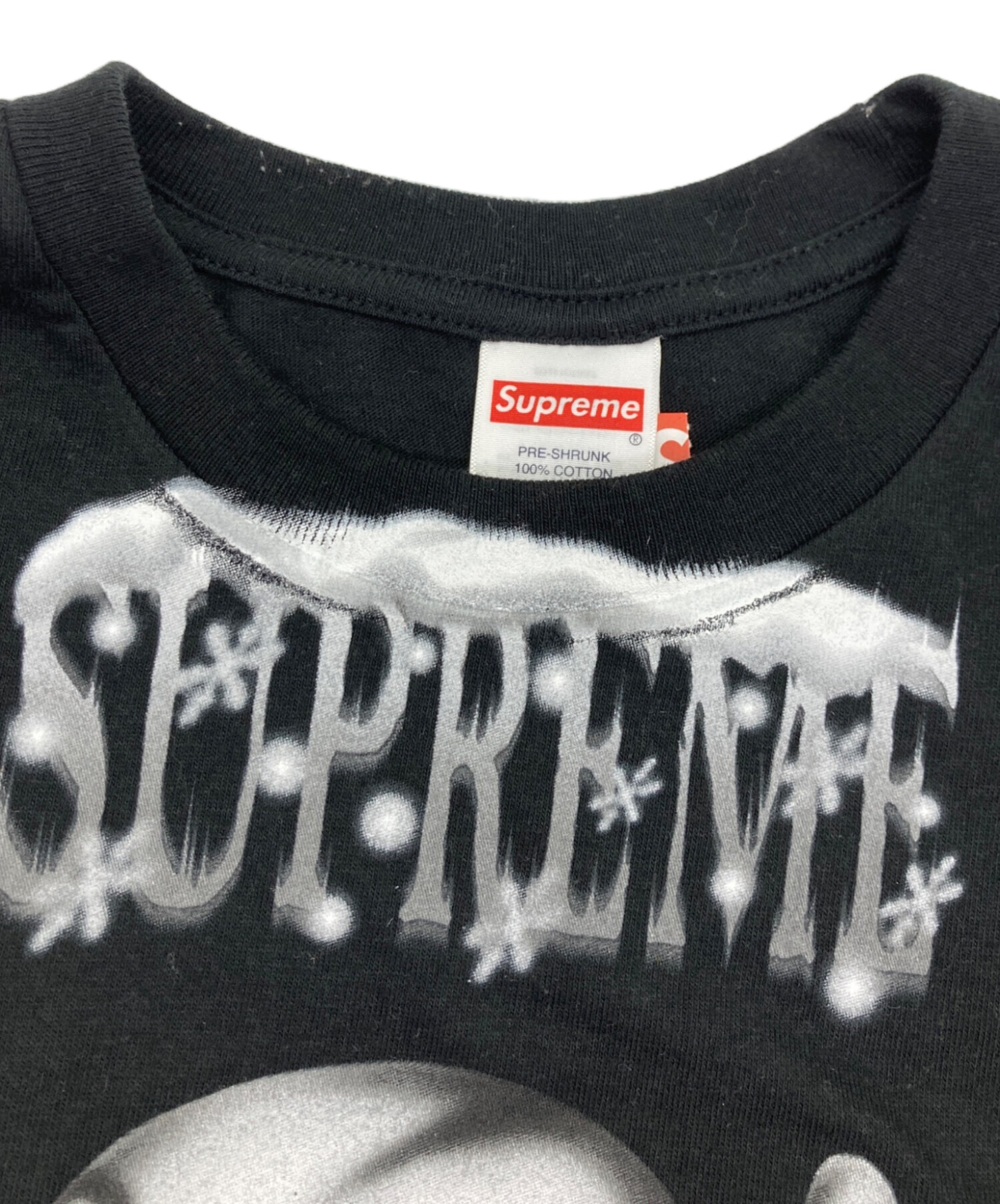 Supreme Flash Graphic-Print T-Shirt in Black for Men | Lyst
