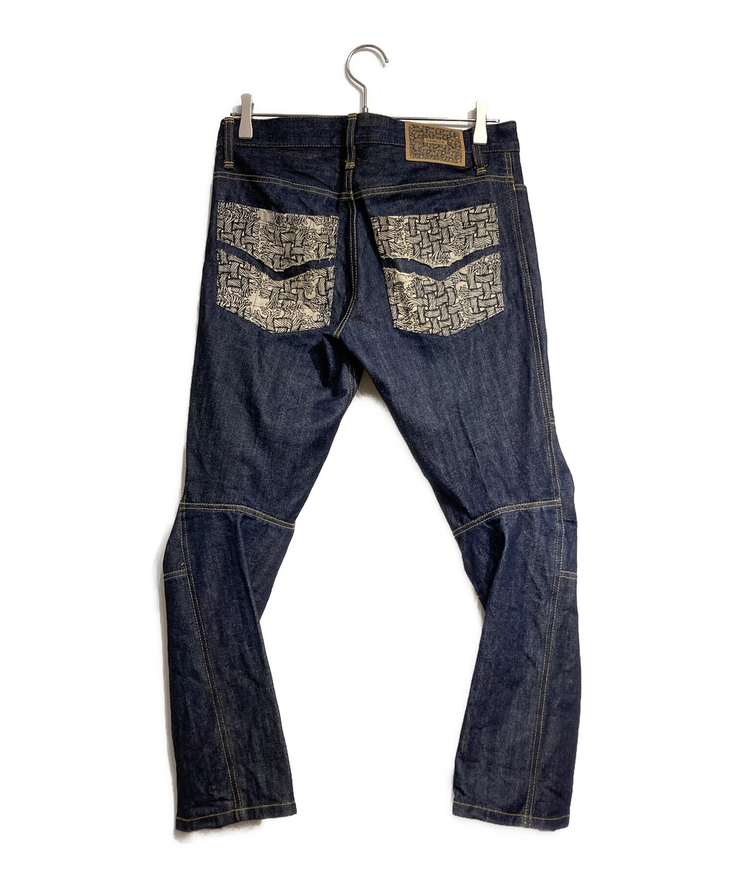 中古・古着通販】NEMETH (ネメス) ロープパッチ立体裁断デニム/Denim