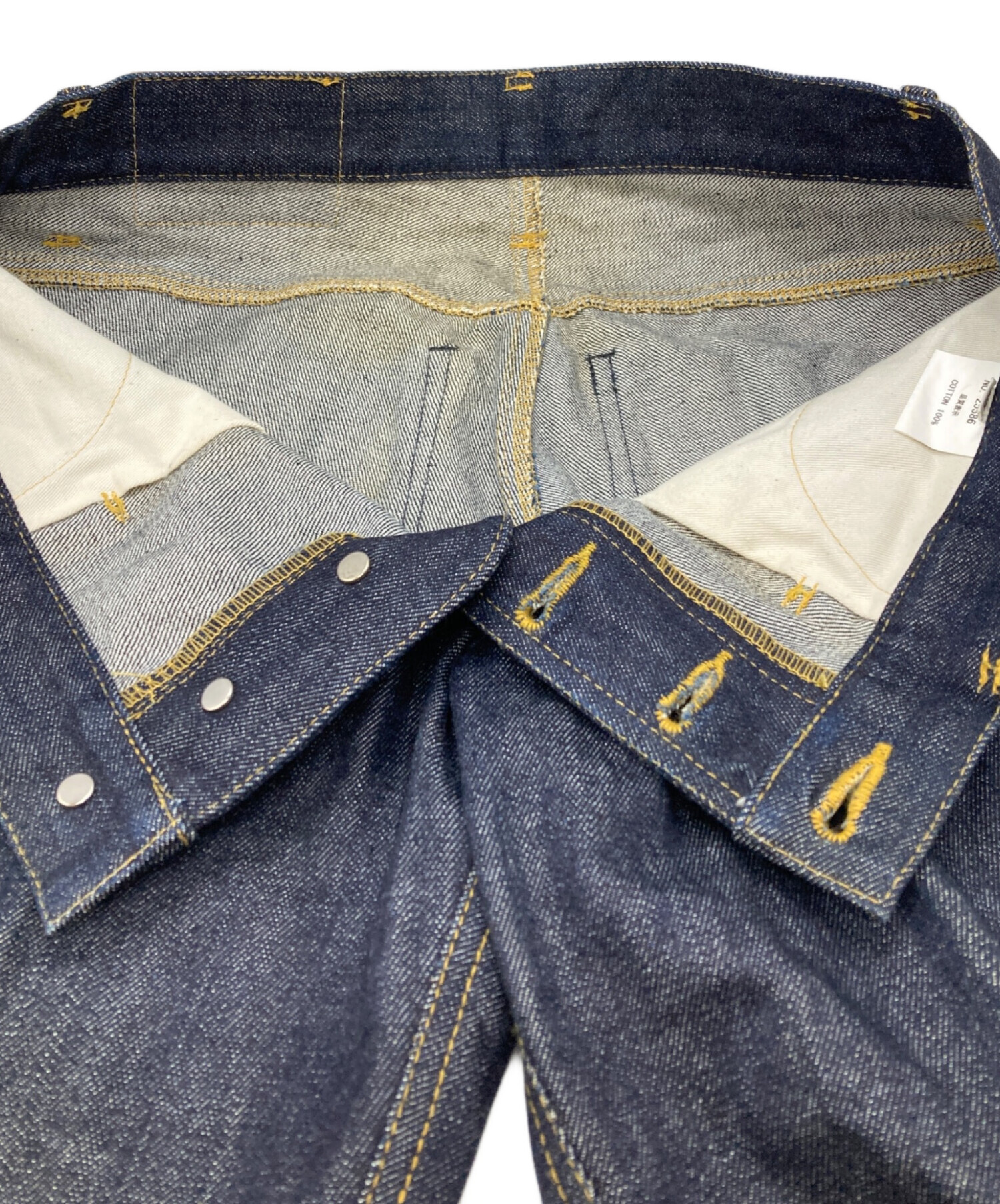 中古・古着通販】NEMETH (ネメス) ロープパッチ立体裁断デニム/Denim