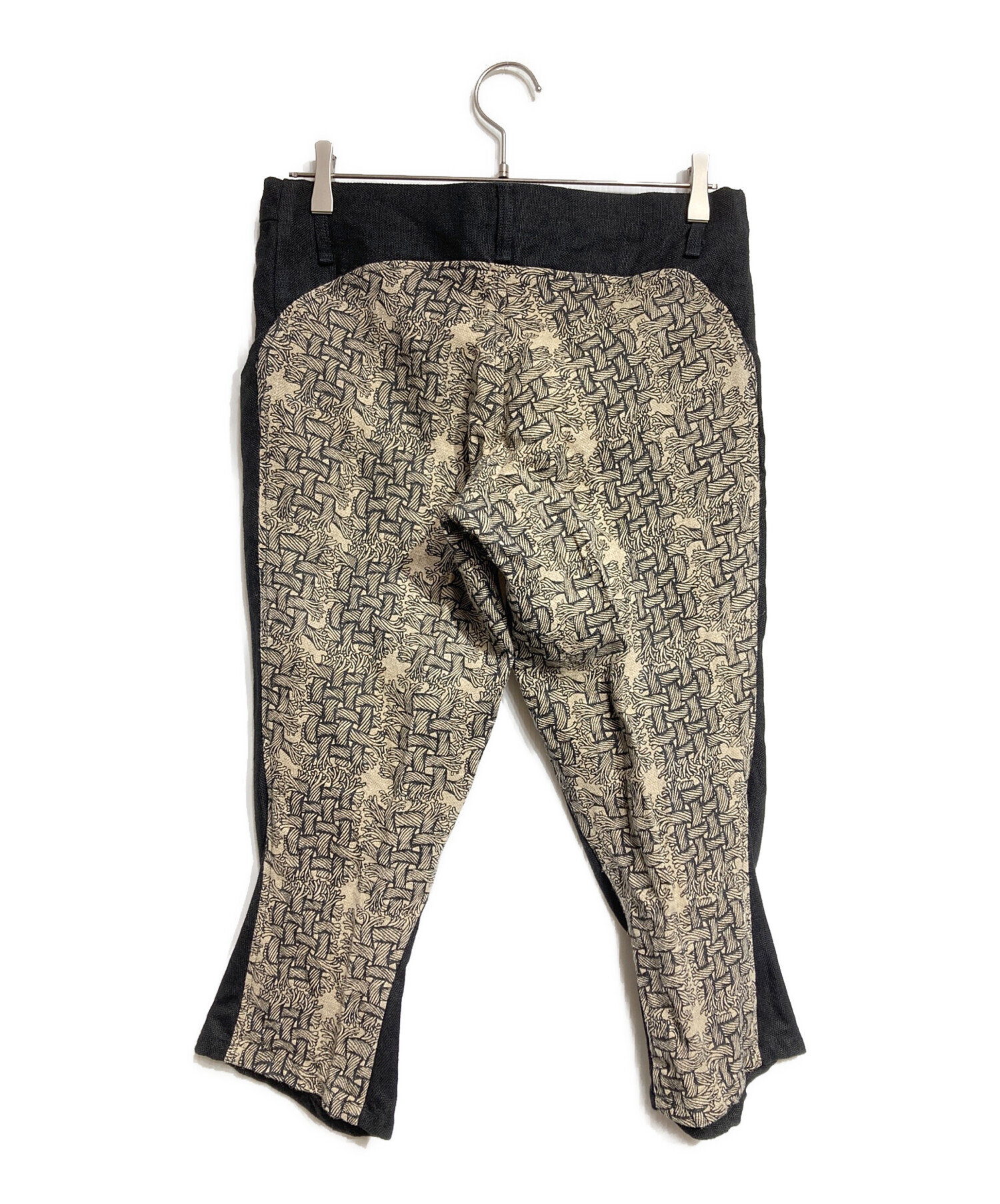 中古・古着通販】NEMETH (ネメス) パターンローププリントTROUSERS4375