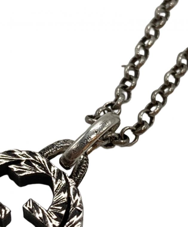 中古・古着通販】GUCCI (グッチ) GGロゴペンダントネックレス/Necklace
