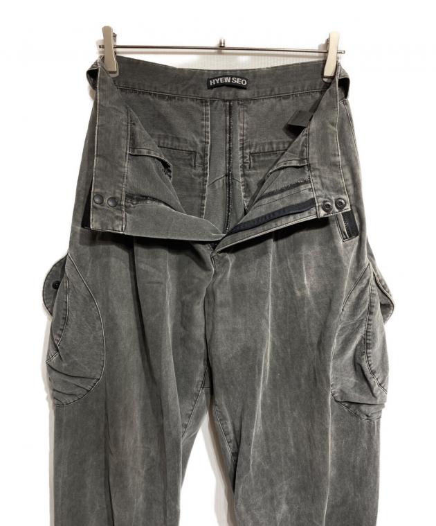 中古・古着通販】HYEIN SEO (ヘインソ) Washed Cargo Pants/ウォッシュ