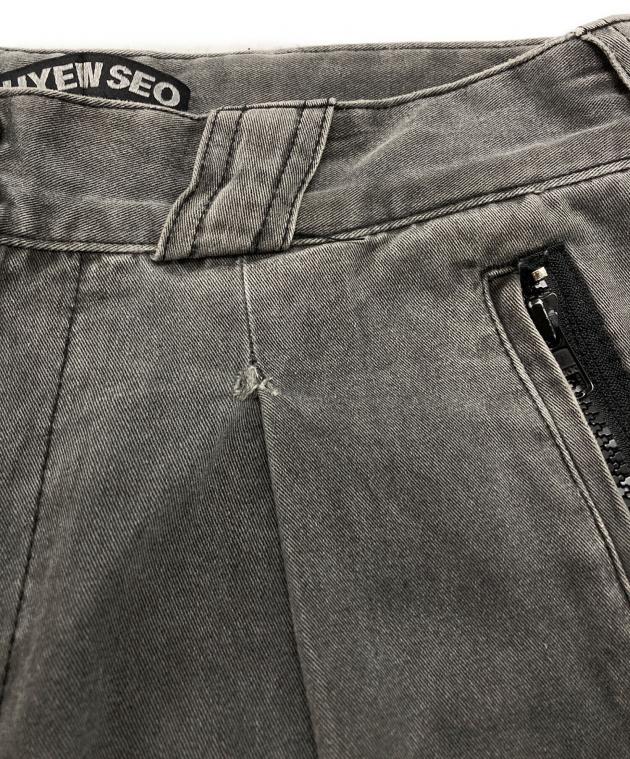 中古・古着通販】HYEIN SEO (ヘインソ) Washed Cargo Pants/ウォッシュ