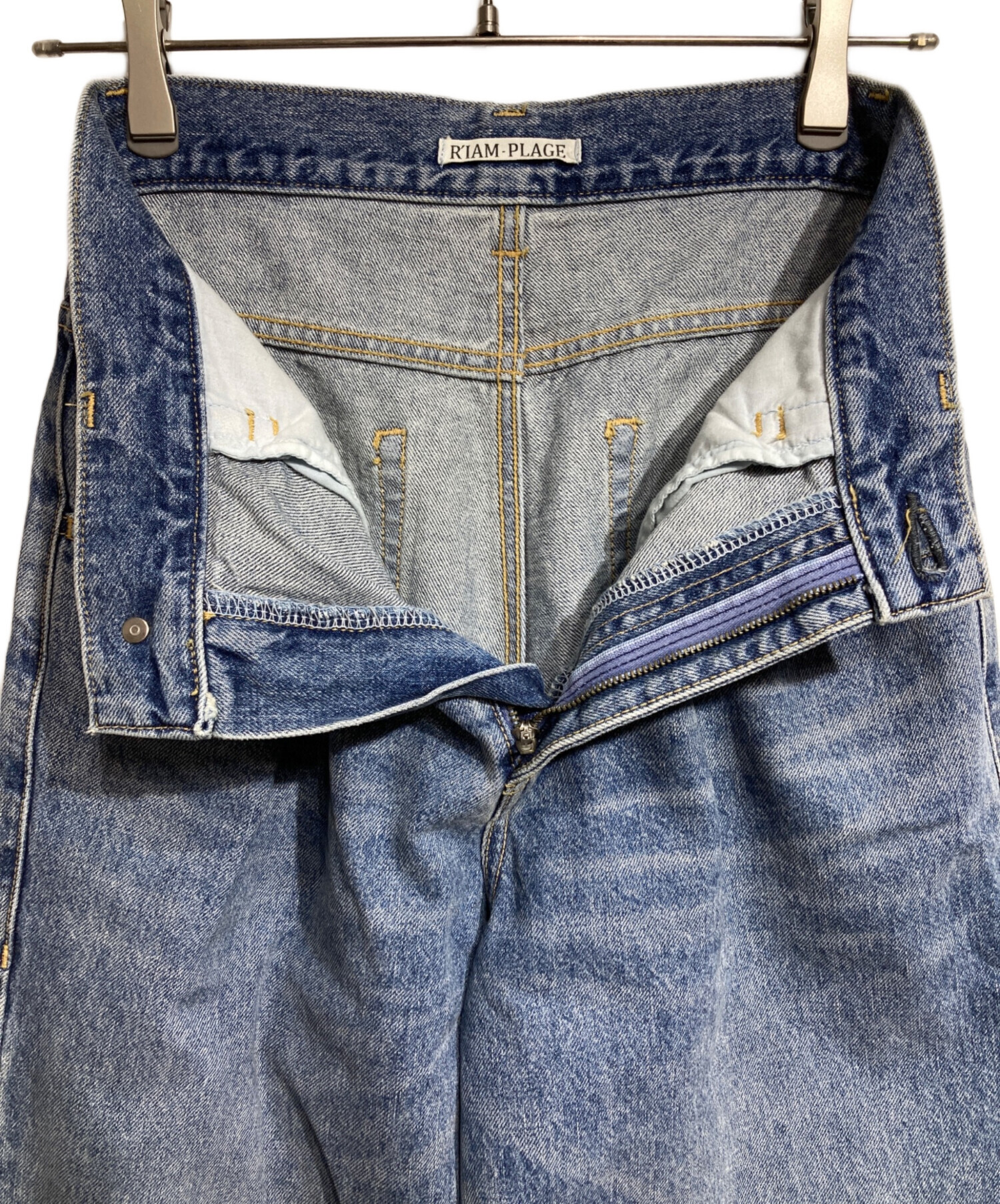 中古・古着通販】Plage (プラージュ) R'IAM WIDE DENIM/リアム ワイド