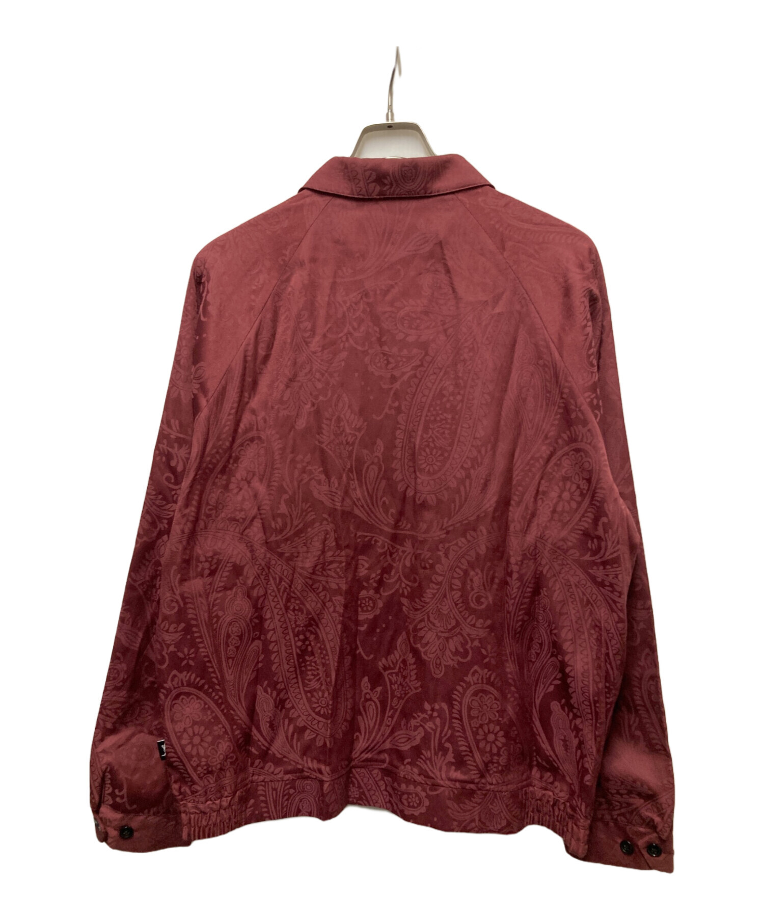 中古・古着通販】stussy (ステューシー) PAISLEY BRYAN JACKET レッド 