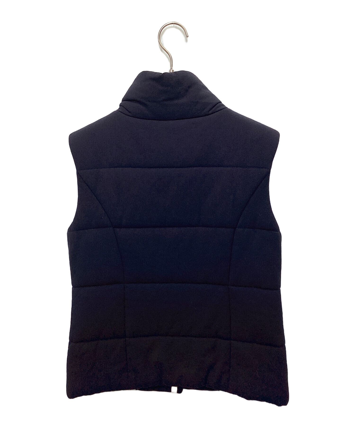 FOXEY フォクシー　ダウンベスト 中古・古着通販】FOXEY (フォクシー) ダウンベスト ネイビー サイズ:40