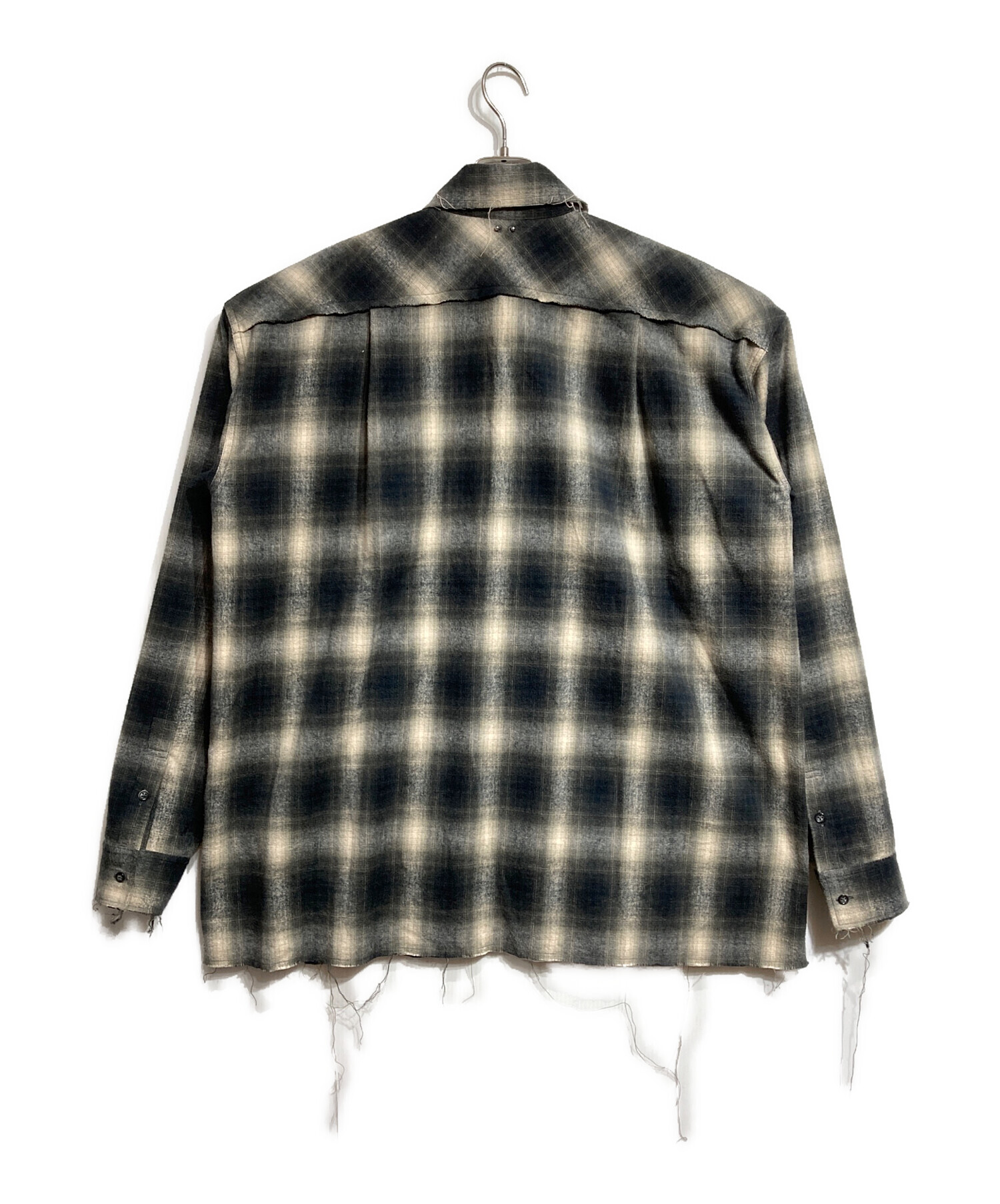 中古・古着通販】emary (エメリー) About a Girl graffiti check shirt
