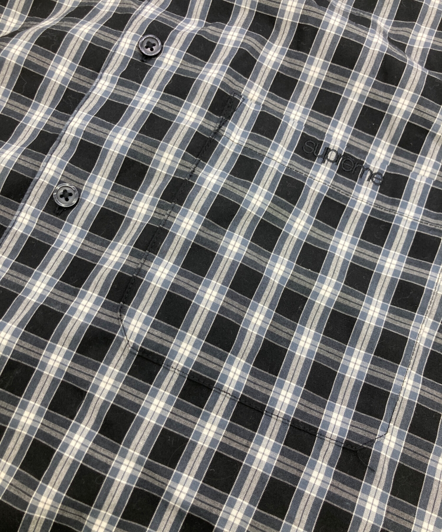中古・古着通販】Supreme (シュプリーム) Mini Plaid S/S Shirt 