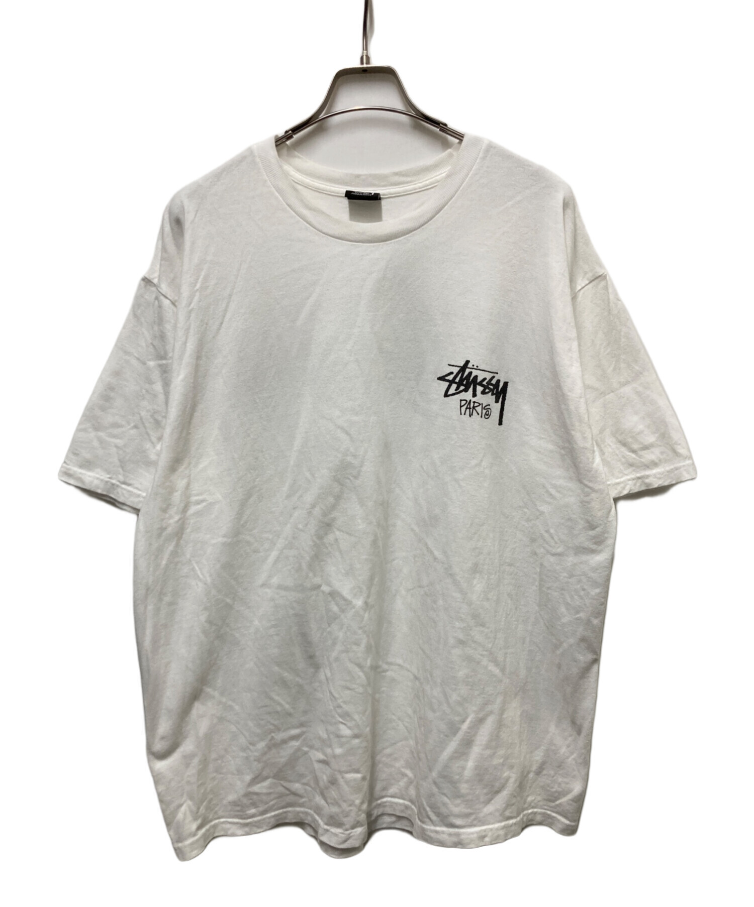 中古・古着通販】stussy (ステューシー) Paris Tee ホワイト サイズ:XL