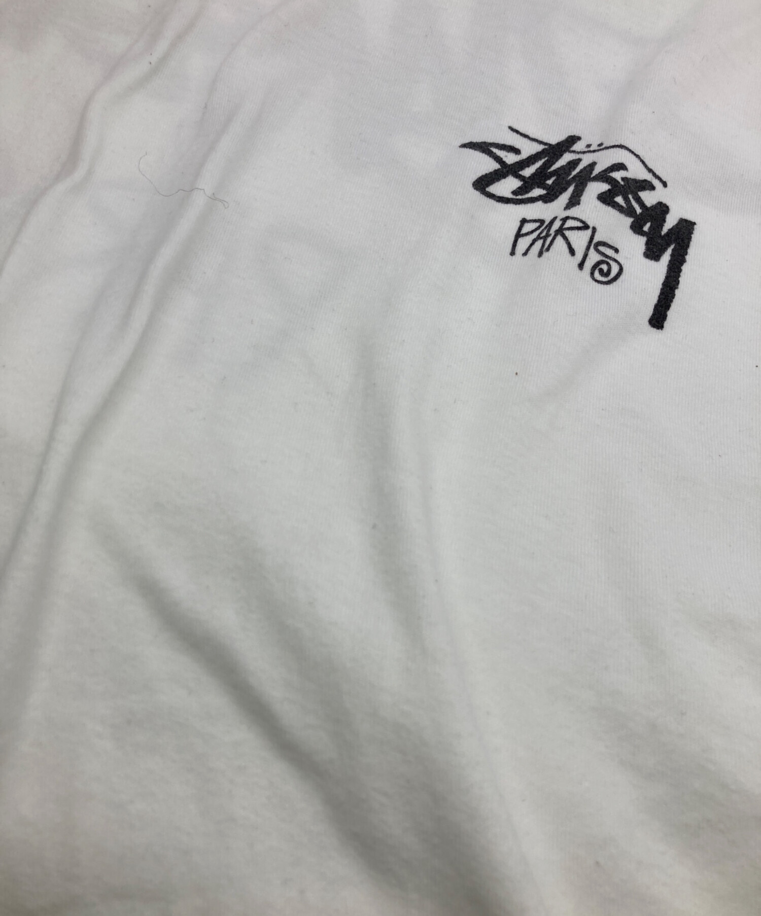 中古・古着通販】stussy (ステューシー) Paris Tee ホワイト サイズ:XL