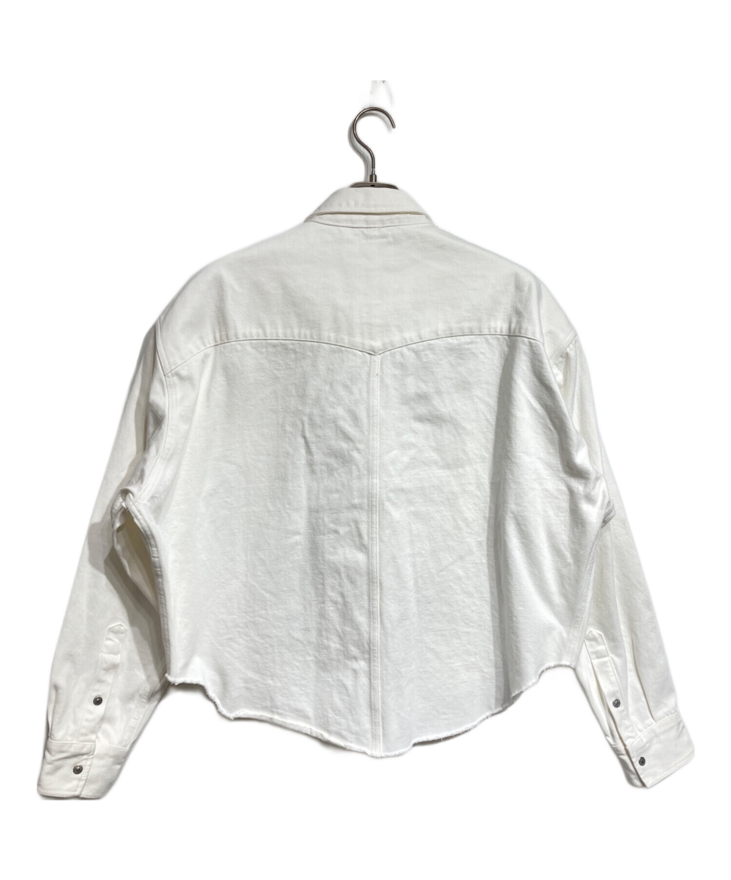 UNUSED アンユーズド　ウエスタンレーヨンジャケット　サイズ3 中古・古着通販】UNUSED (アンユーズド) cotton zip jacket イエロー