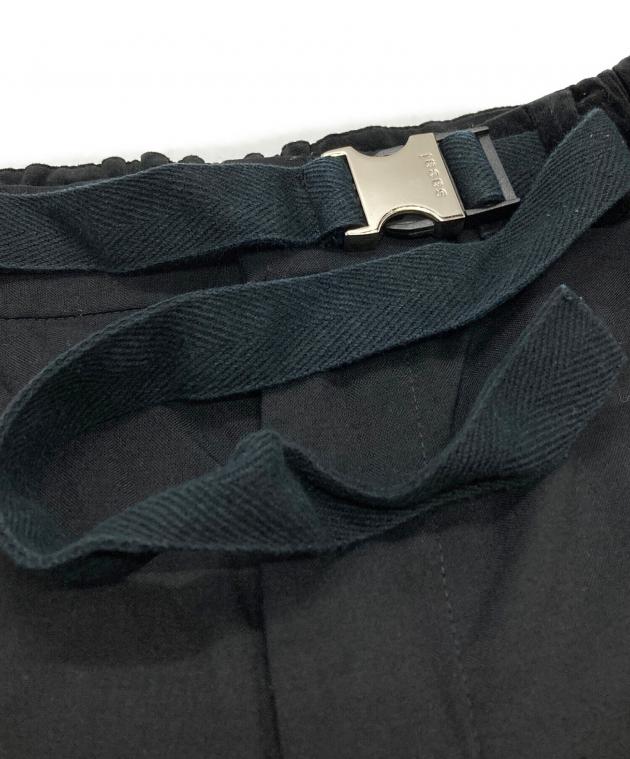 中古・古着通販】sacai (サカイ) Suiting Pants/スーツパンツ ブラック