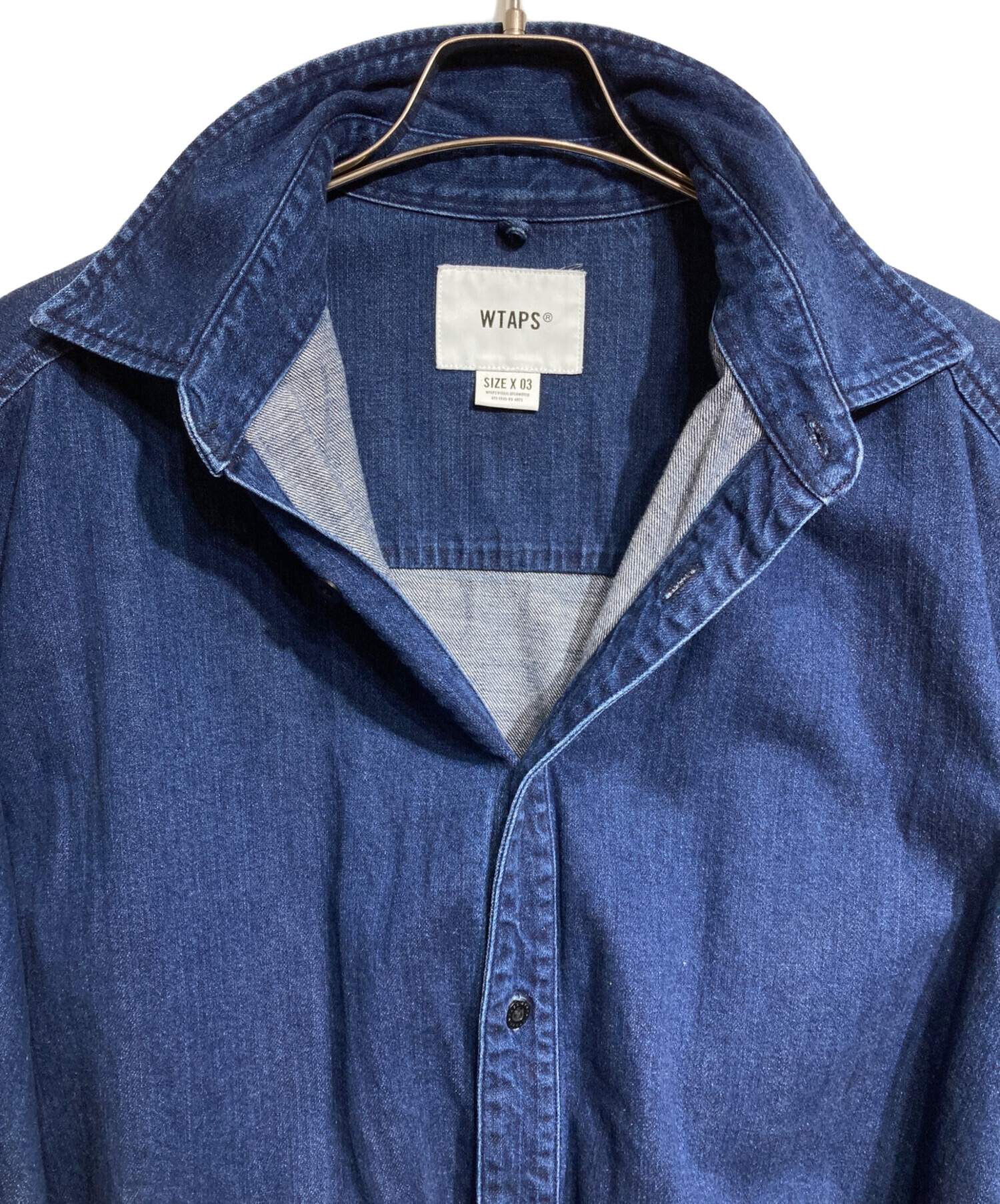 WTAPS ダブルタップス 212WVDT-SHM05 デニムシャツ 【公式通販】