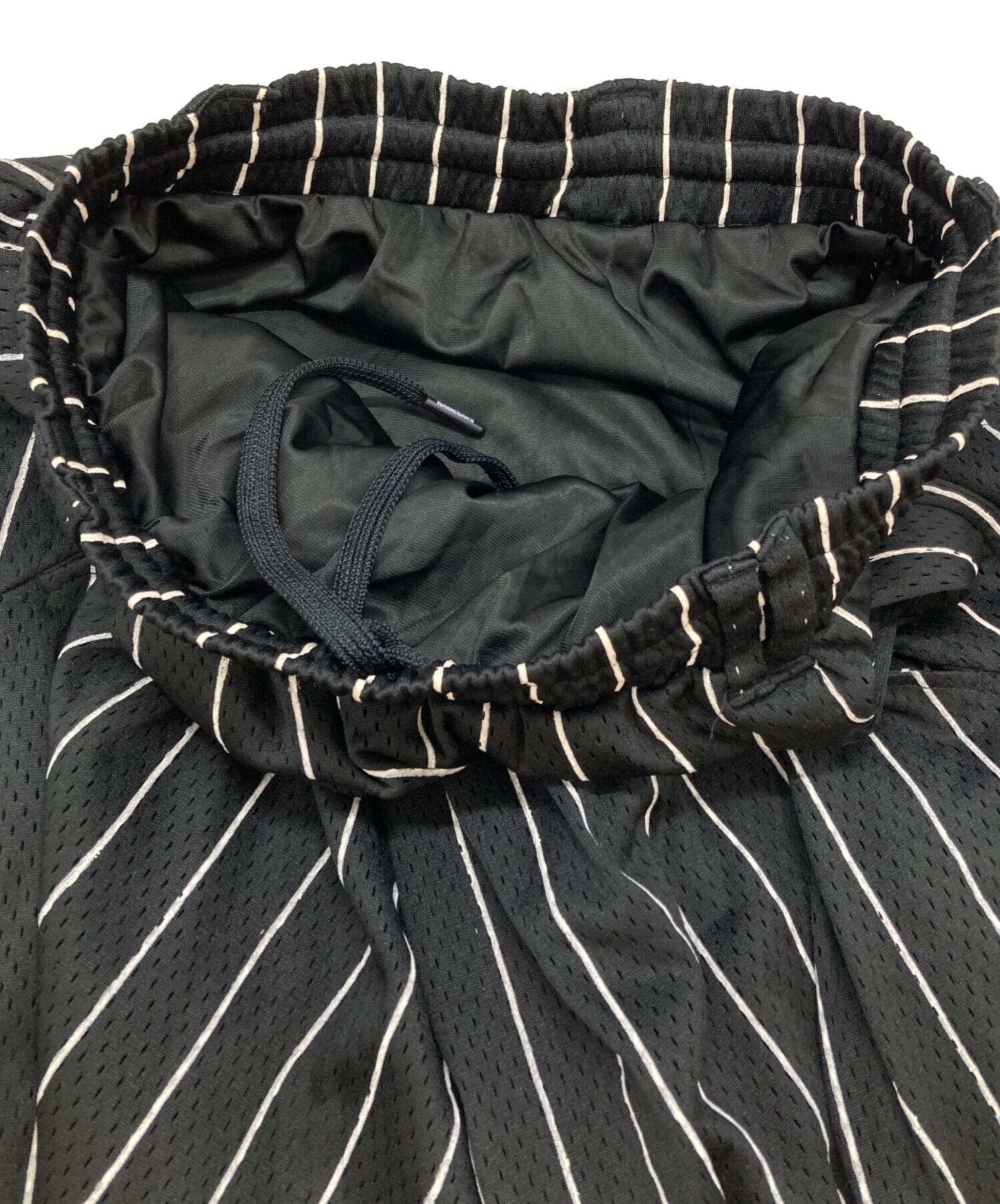 中古・古着通販】NAMESAKE (ネイムセイク) Mesh Striped Wide Track