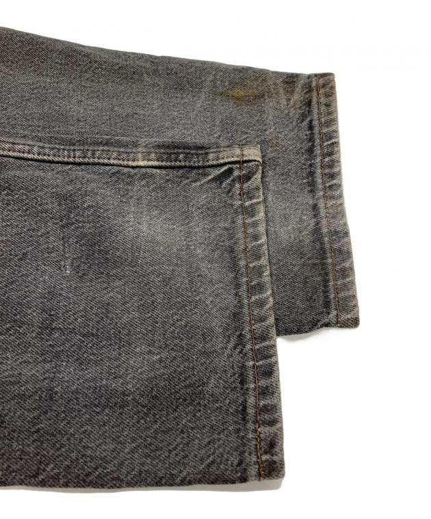 中古・古着通販】LEVI'S (リーバイス) USA製先染め501ブラックデニム