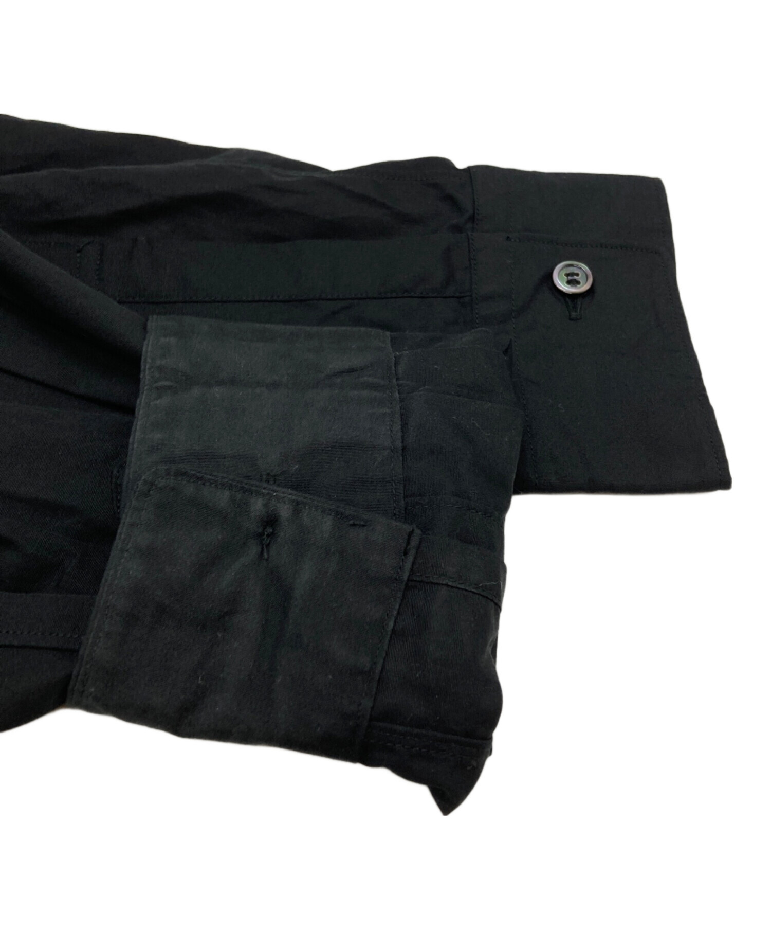 トリココムデギャルソン アシンメトリーブラウス ブラック サイズF*LD1489 中古・古着通販】BLACK COMME des GARCONS (ブラックコムデギャルソン