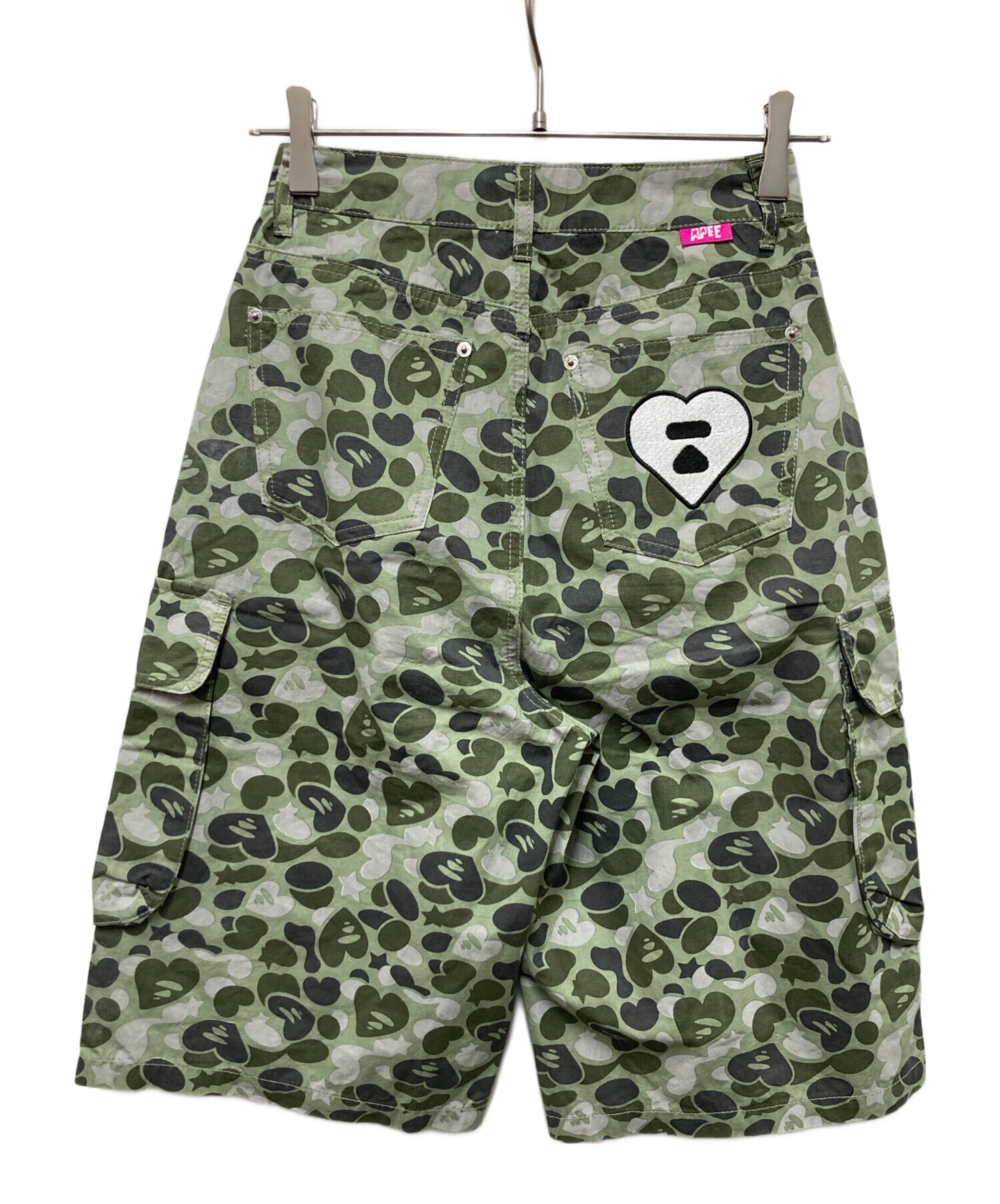 中古・古着通販】A BATHING APE (アベイシングエイプ) カモ柄ハーフ