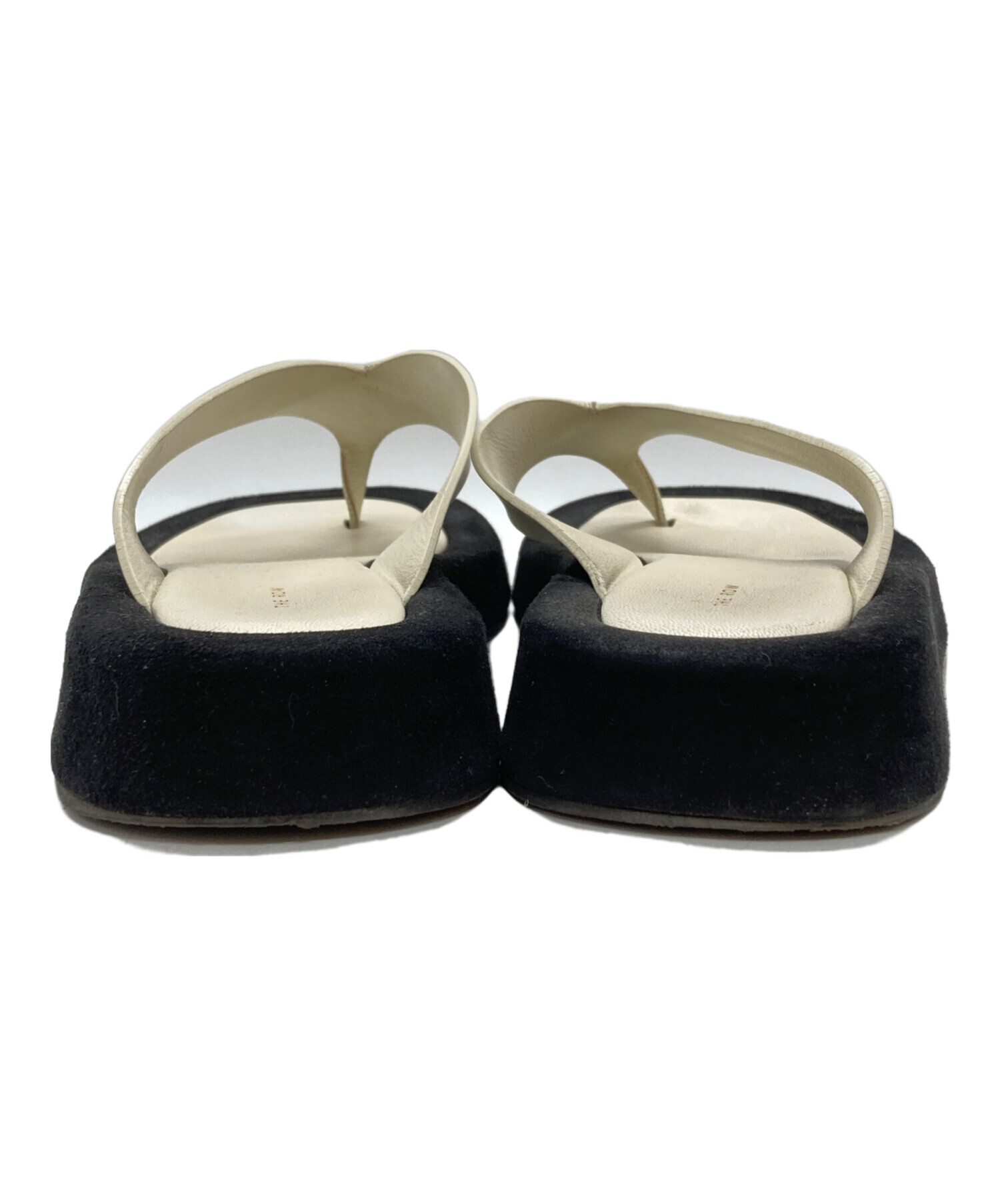 THE ROW ギンザ サンダル 37 中古・古着通販】THE ROW (ザ ロウ) GINZAサンダル/sandals アイボリー